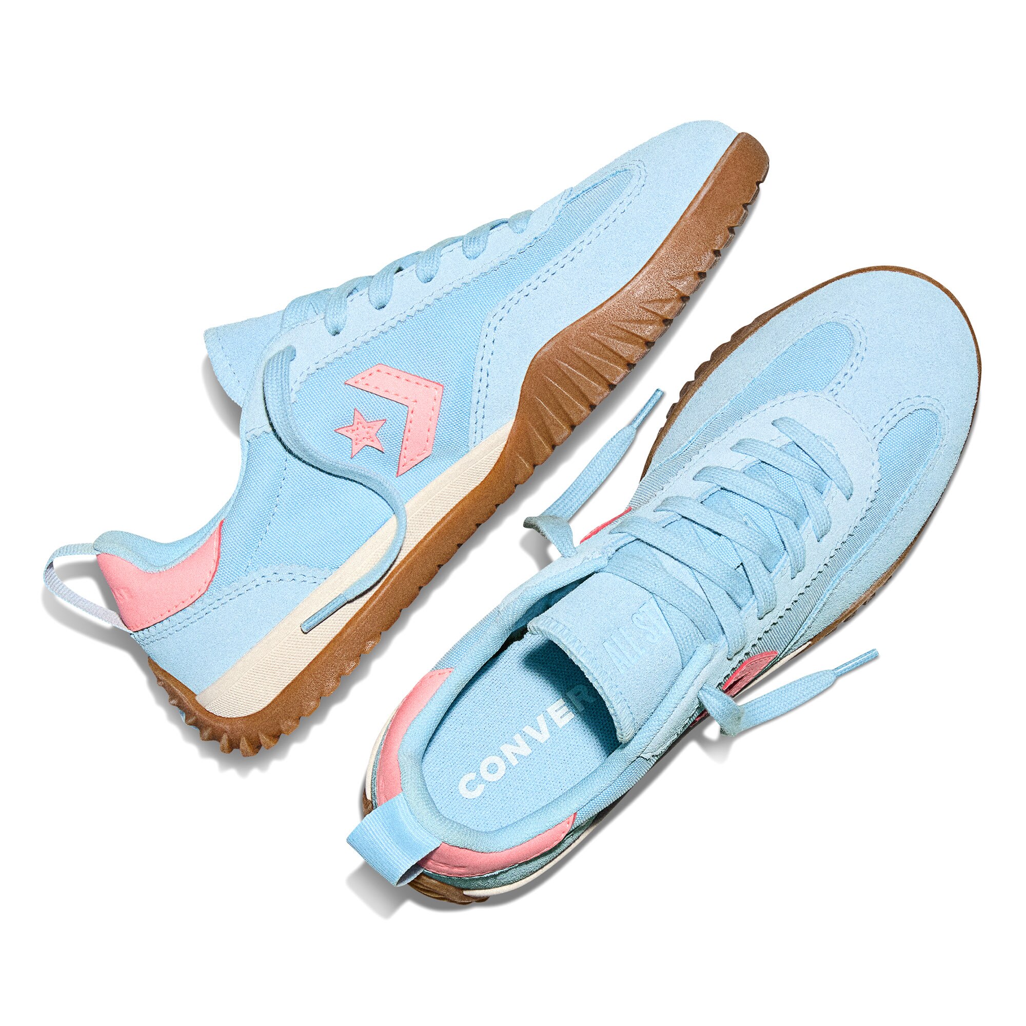 Sapatilhas Casual Infantil Run Star Trainer Seasonal Color Converse Azul-celeste-4