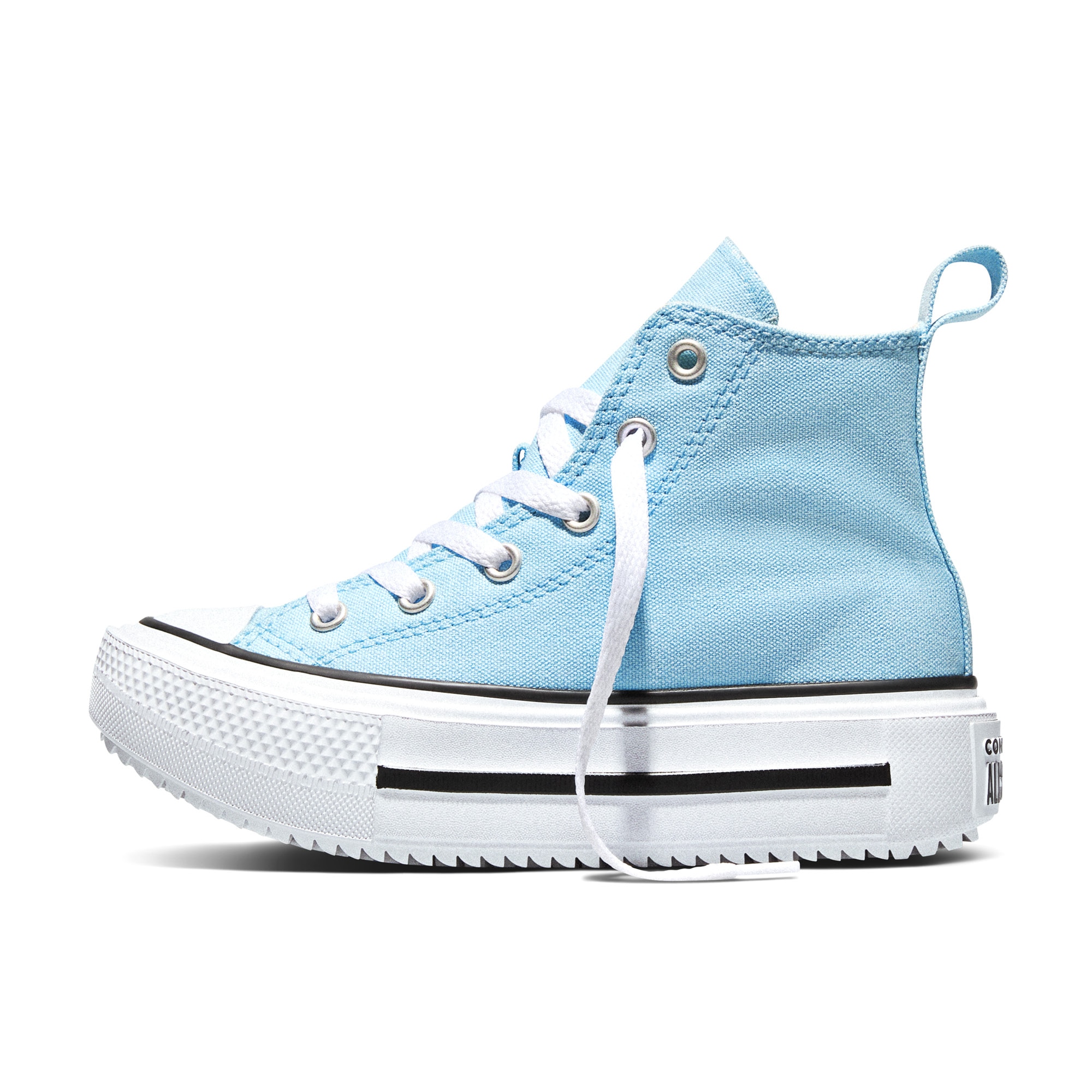 Sapatilhas Casual Chuck Taylor All Star Lift Double Stack Seasonal Color Converse Azul-celeste-3