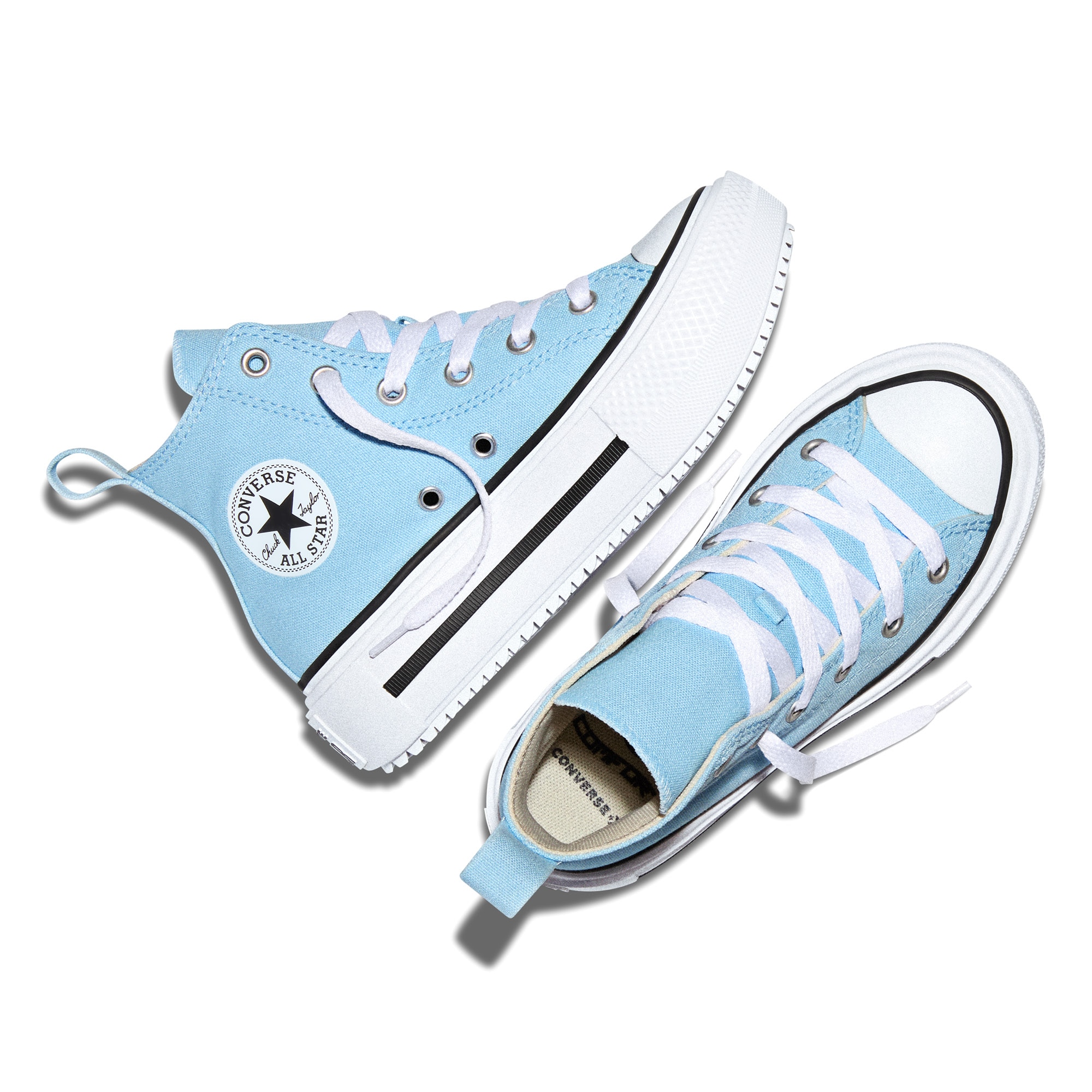 Sapatilhas Casual Chuck Taylor All Star Lift Double Stack Seasonal Color Converse Azul-celeste-4