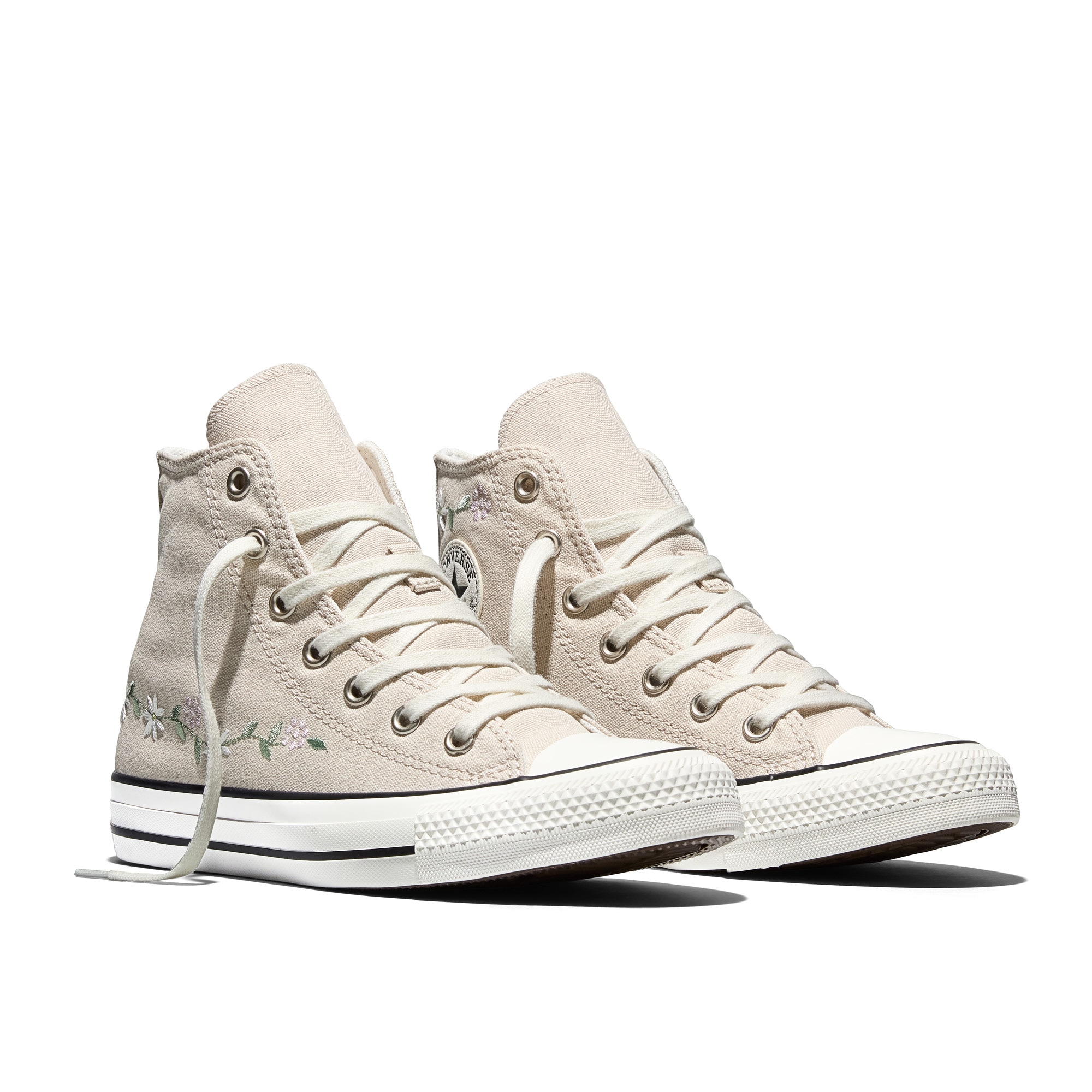 Sapatilhas Casual Infantil Chuck Taylor All Star Blooming Flowers Converse Natural-2