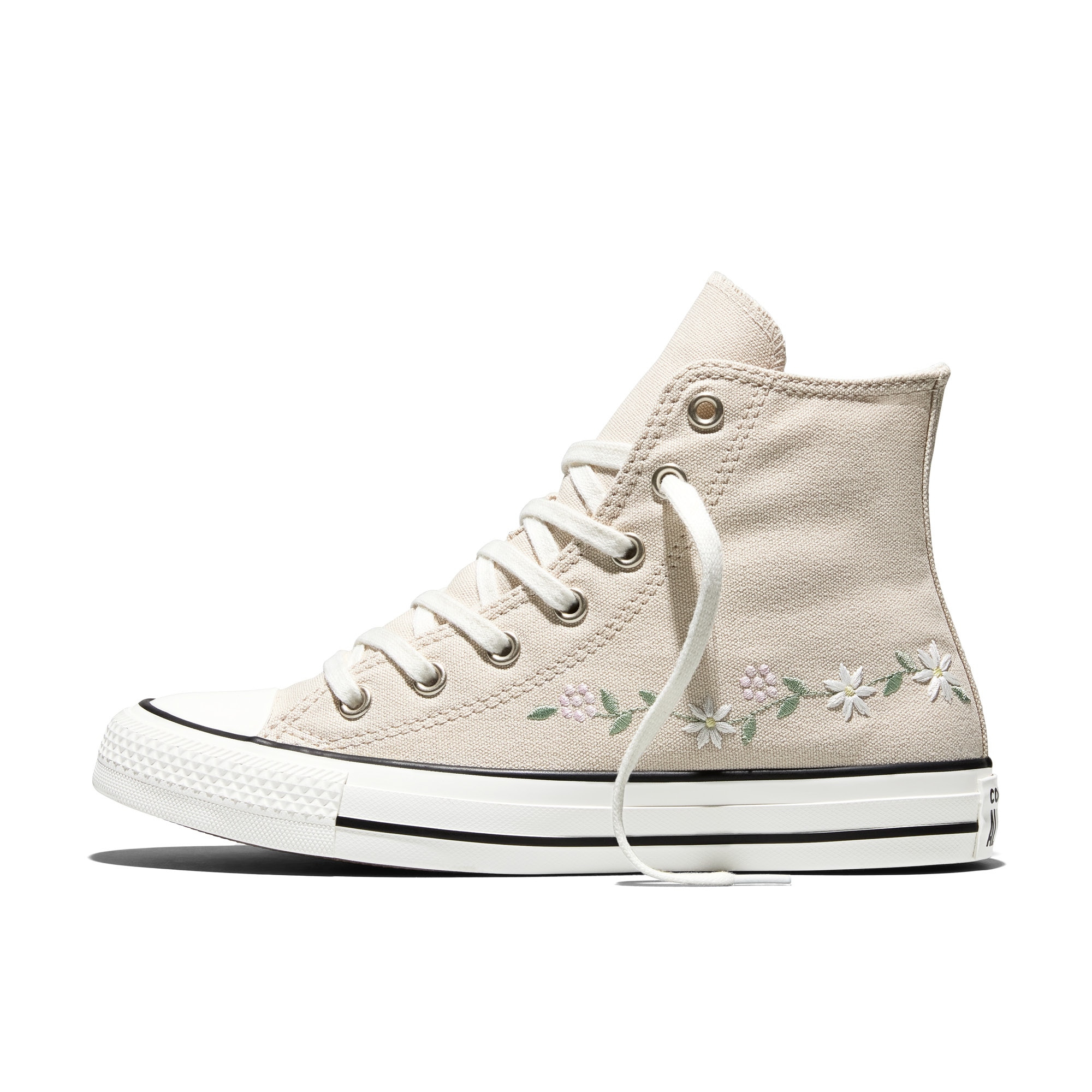 Sapatilhas Casual Infantil Chuck Taylor All Star Blooming Flowers Converse Natural-3
