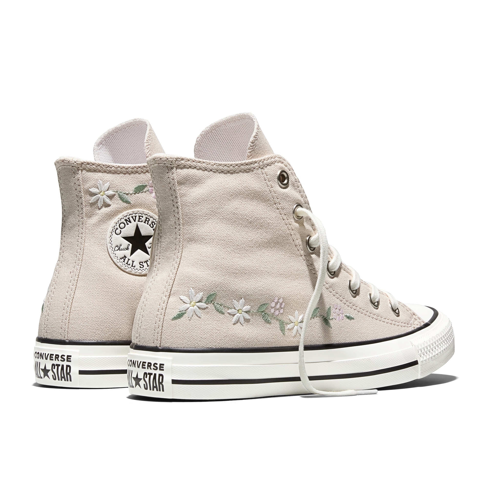 Sapatilhas Casual Infantil Chuck Taylor All Star Blooming Flowers Converse Natural-6