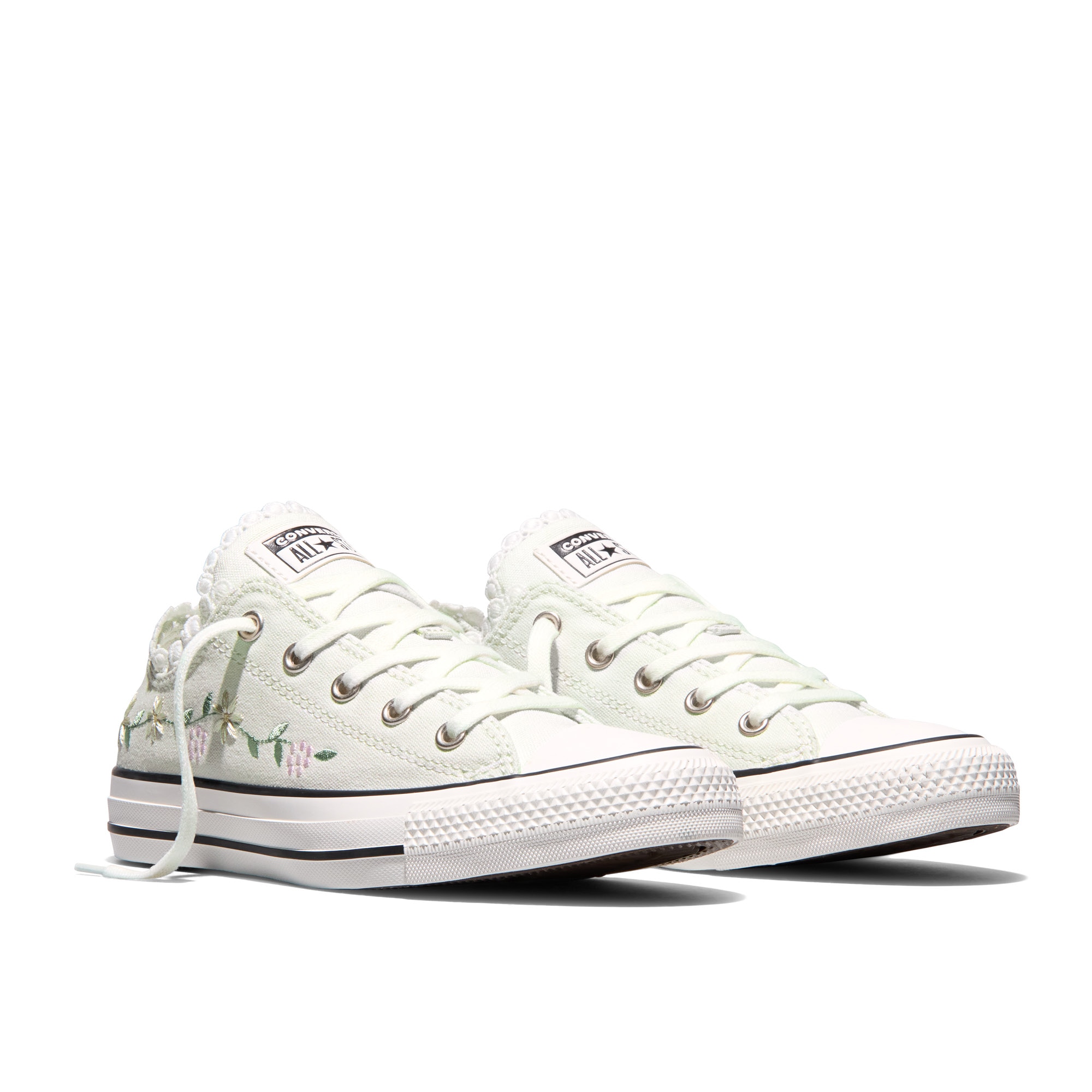 Sapatilhas Casual Infantil Chuck Taylor All Star Blooming Flowers Converse Branco-2