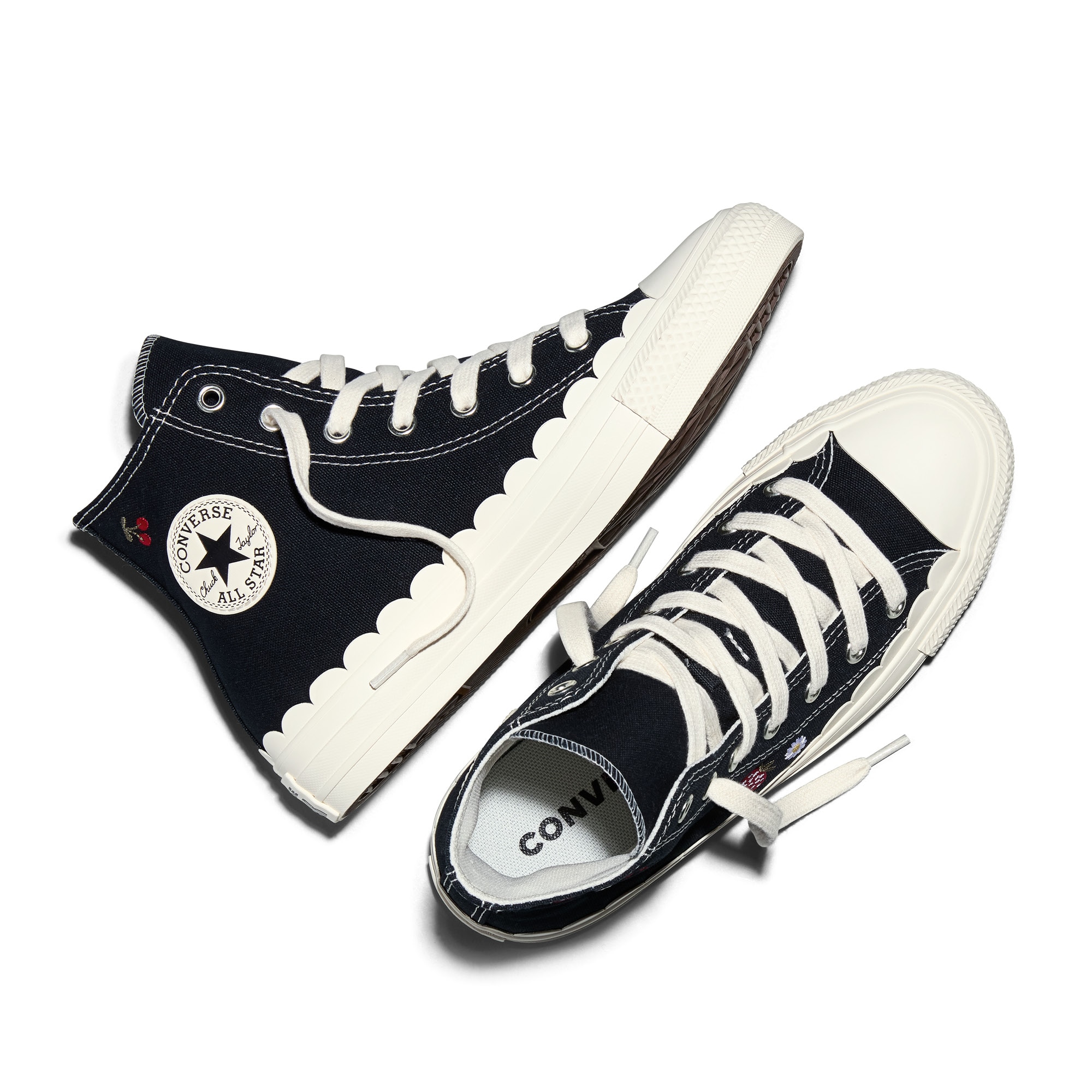 Sapatilhas Casual Chuck Taylor All Star Summer Market Converse Infantil Preto-4