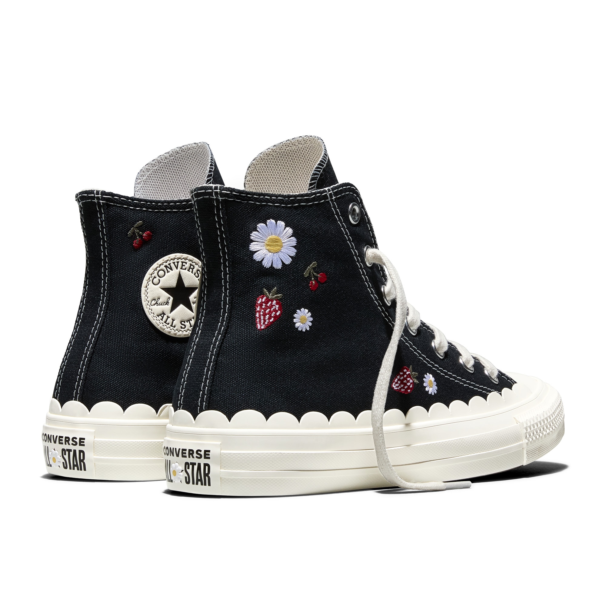 Sapatilhas Casual Chuck Taylor All Star Summer Market Converse Infantil Preto-6