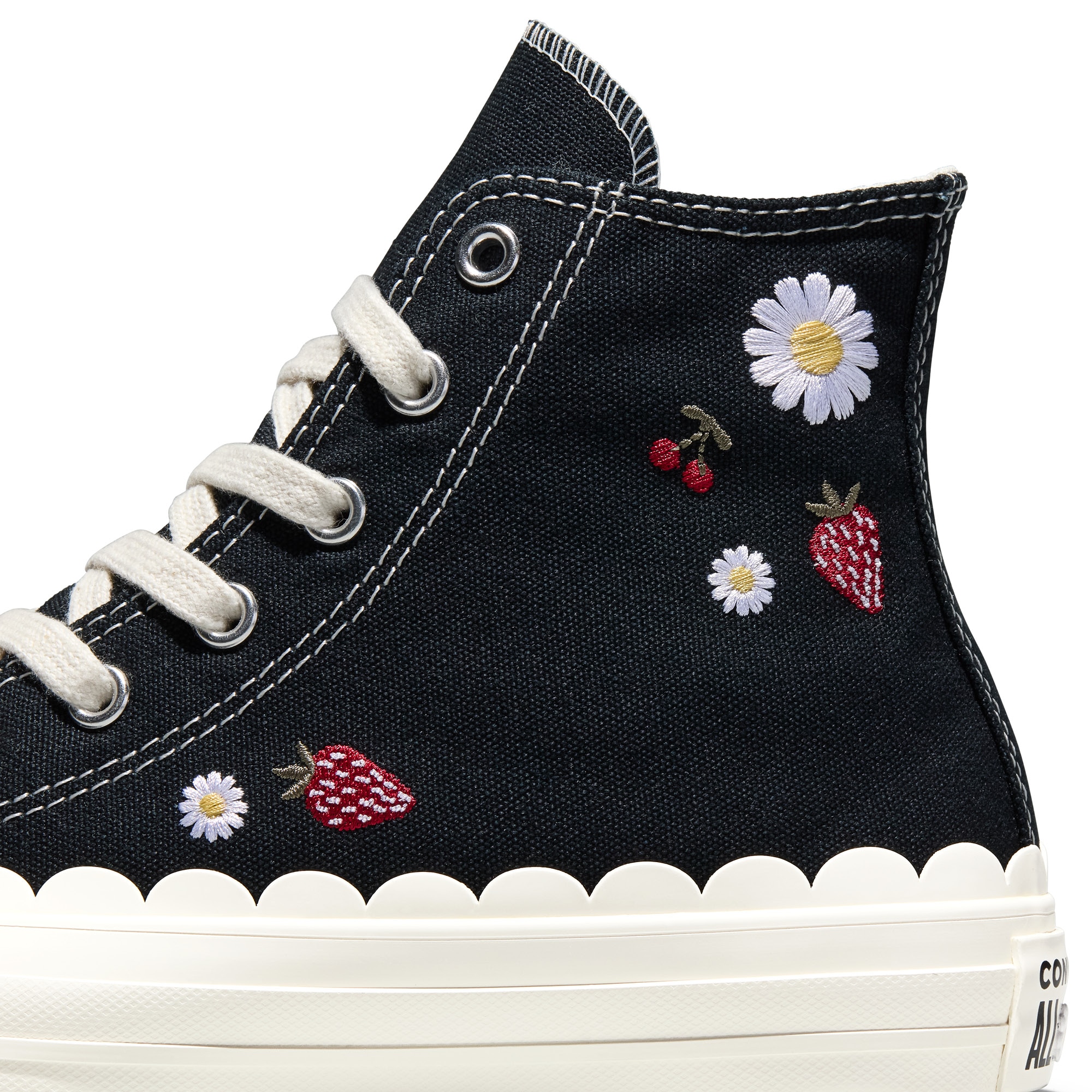 Sapatilhas Casual Chuck Taylor All Star Summer Market Converse Infantil Preto-7