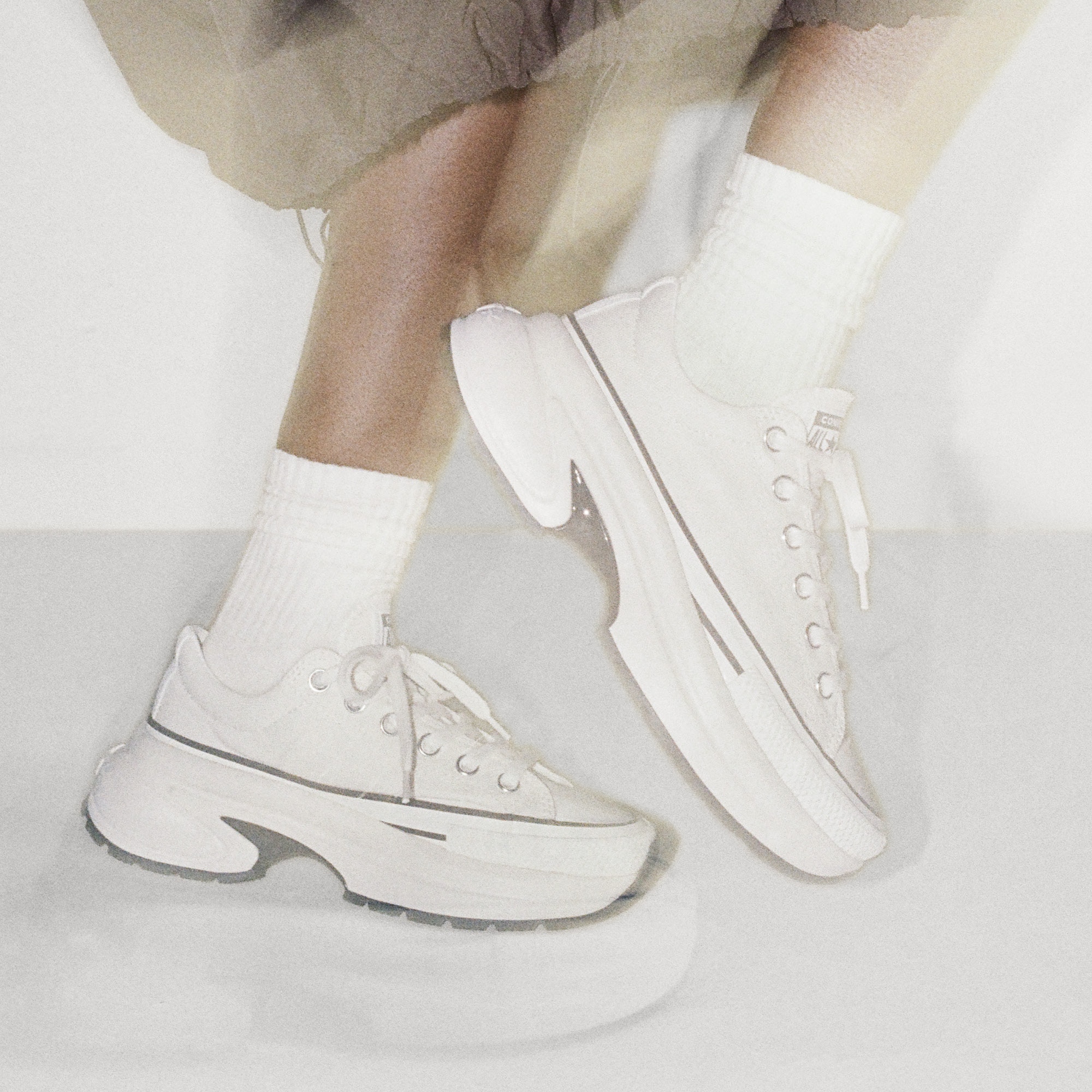 Sapatilhas Casual Run Star Crush Converse Branco-2