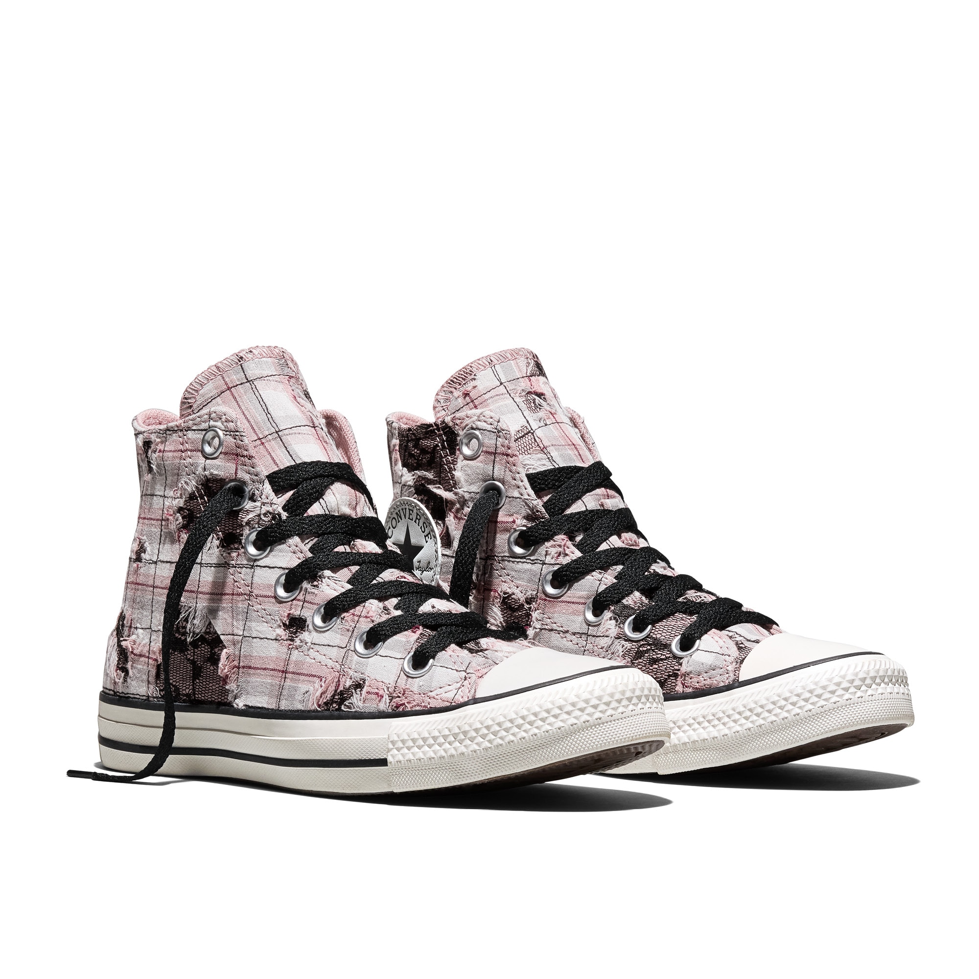 Sapatilhas Casual Chuck Taylor All Star Plaid Lace Material Converse Estampado-4