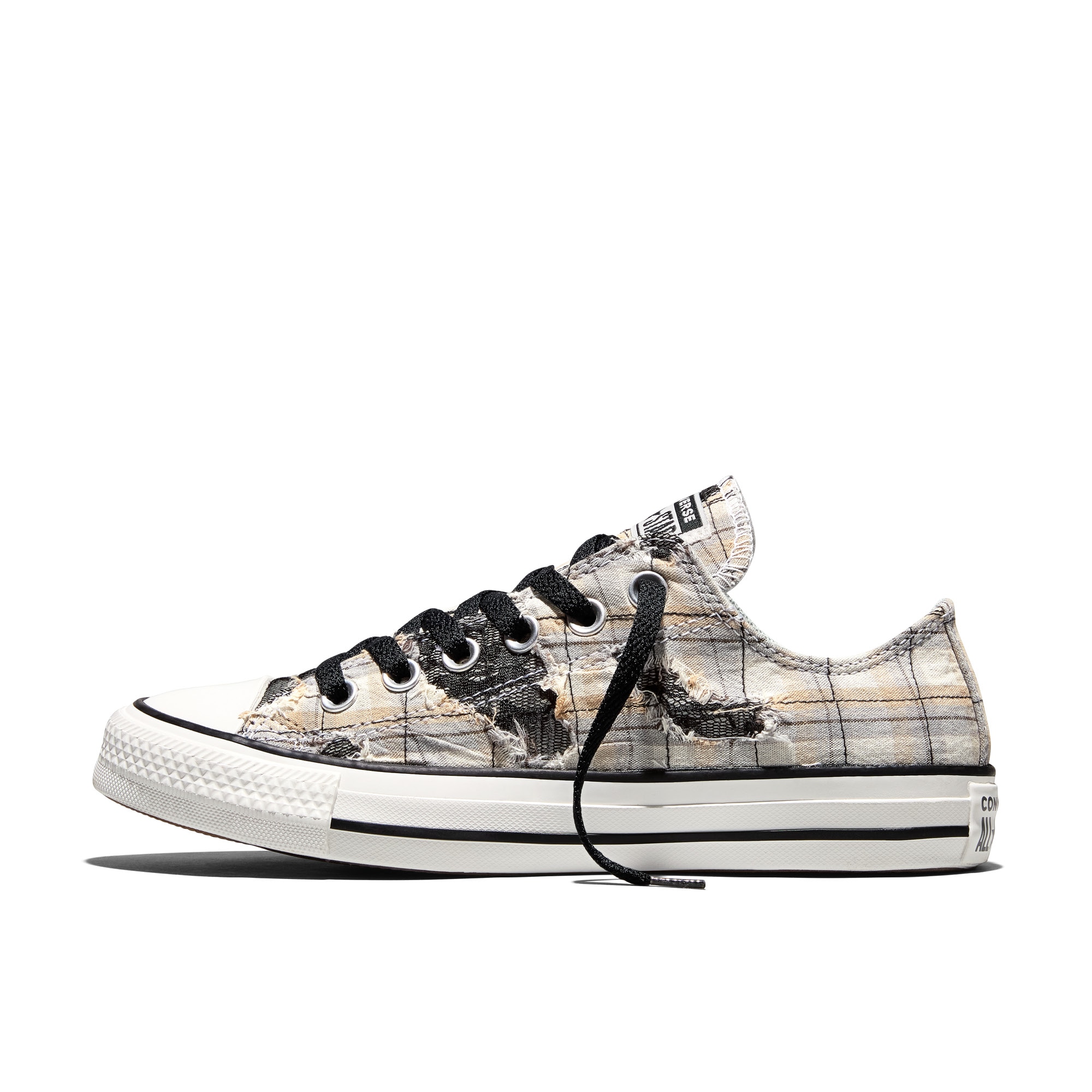 Sapatilhas Casual Chuck Taylor All Star Plaid Lace Material Converse Estampado-2