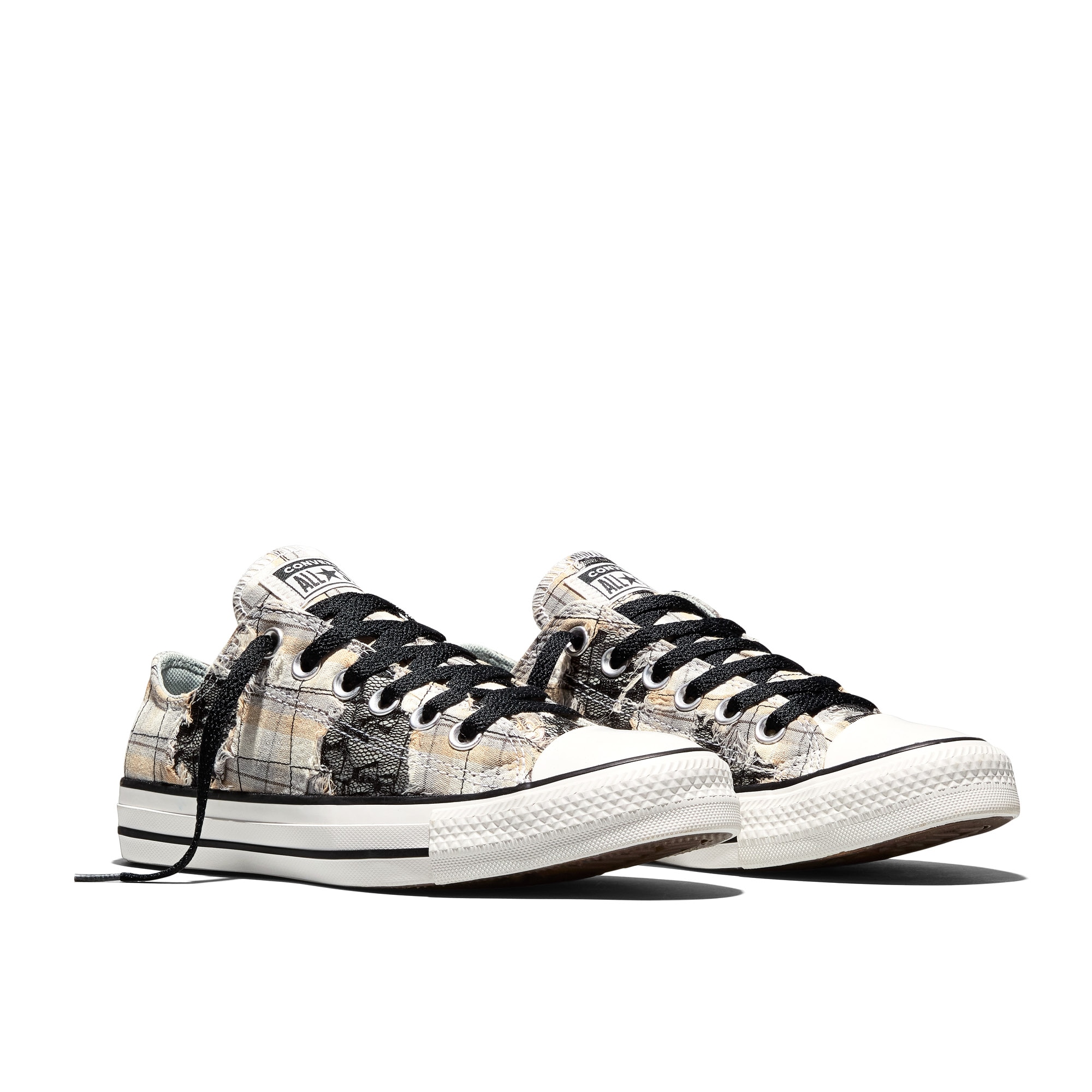 Sapatilhas Casual Chuck Taylor All Star Plaid Lace Material Converse Estampado-4