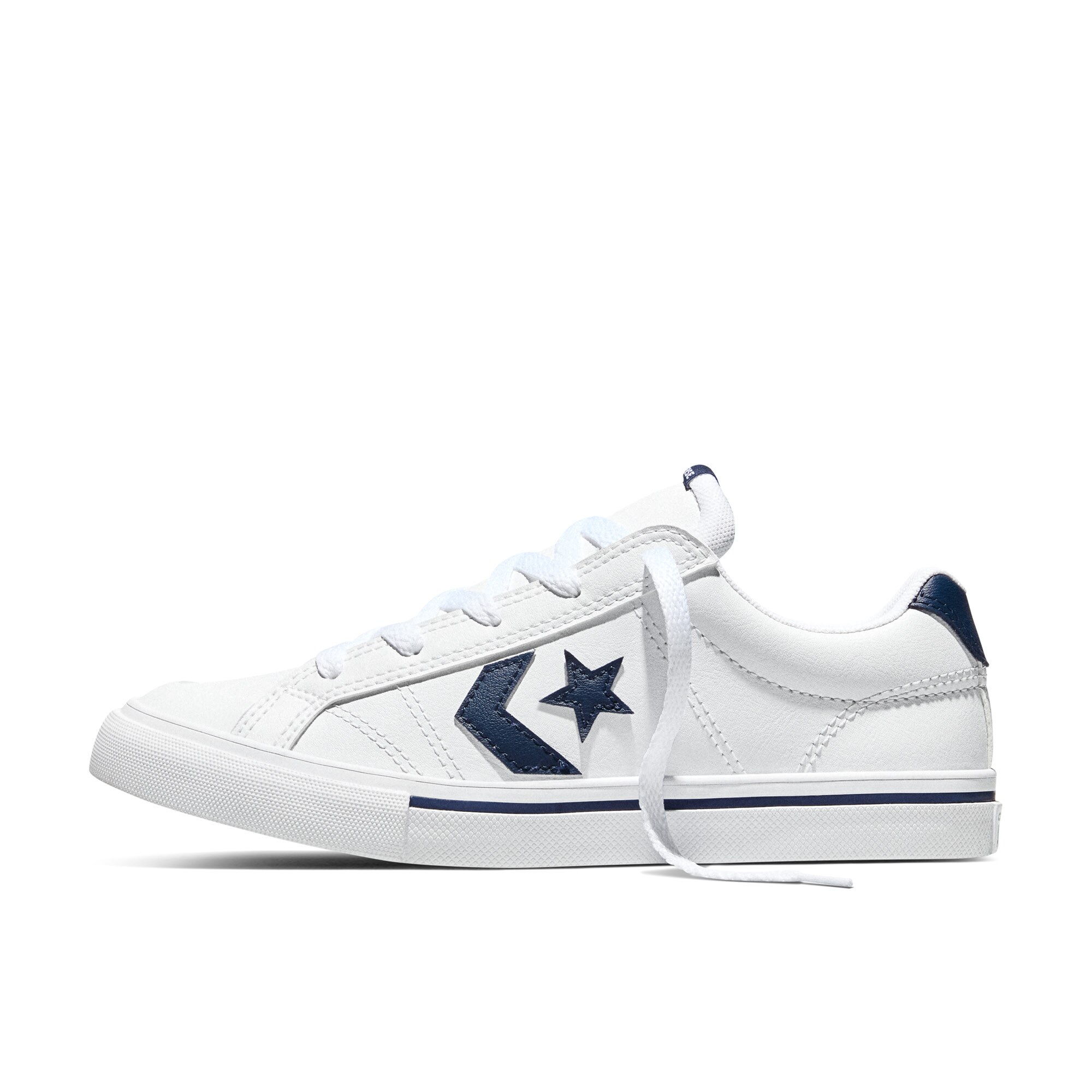 Sapatilhas Casual Infantil Sport Casual Pele Converse Branco-2
