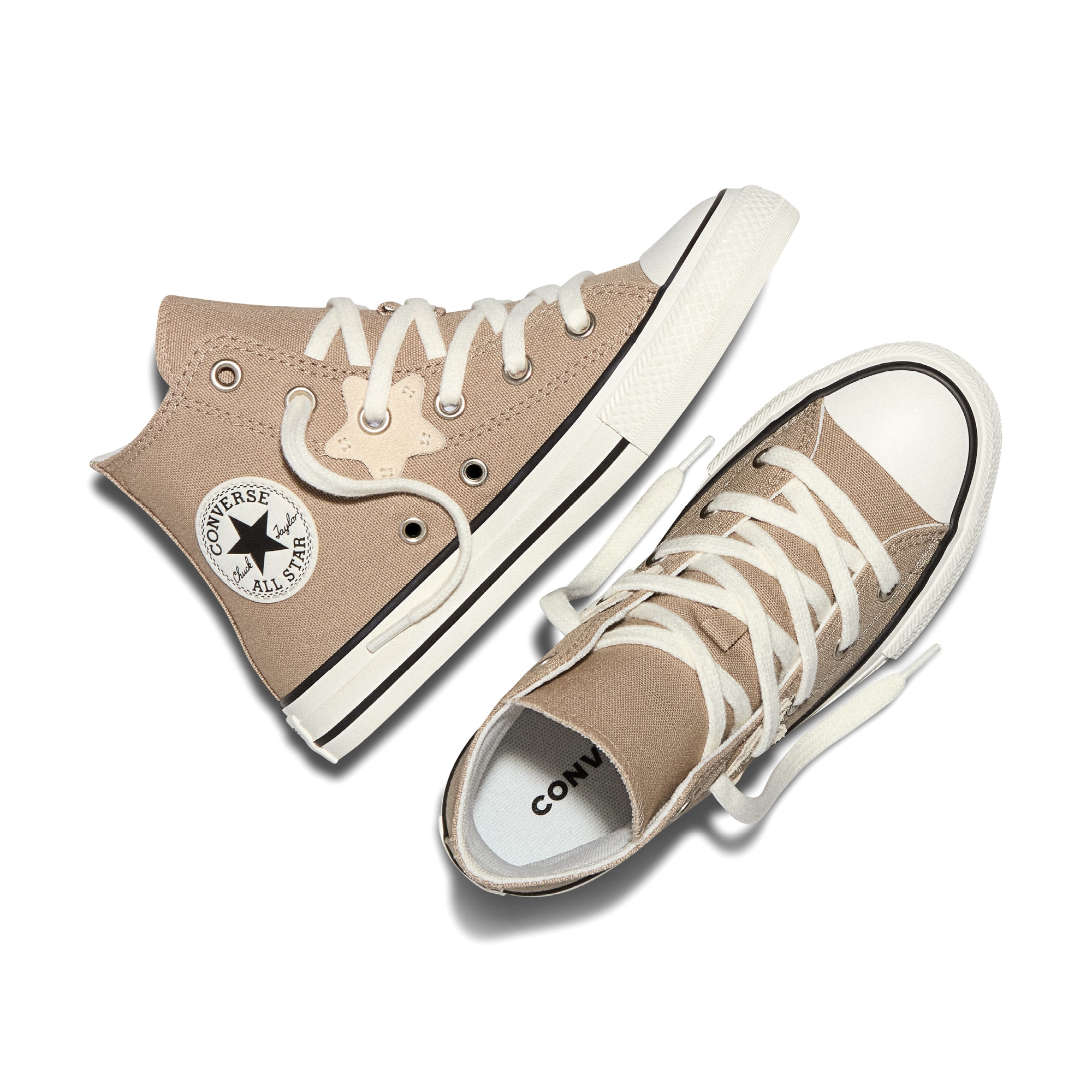 Sapatilhas Casual Infantil Chuck Taylor All Star Portable Heirloom Converse Castanho-claro-3