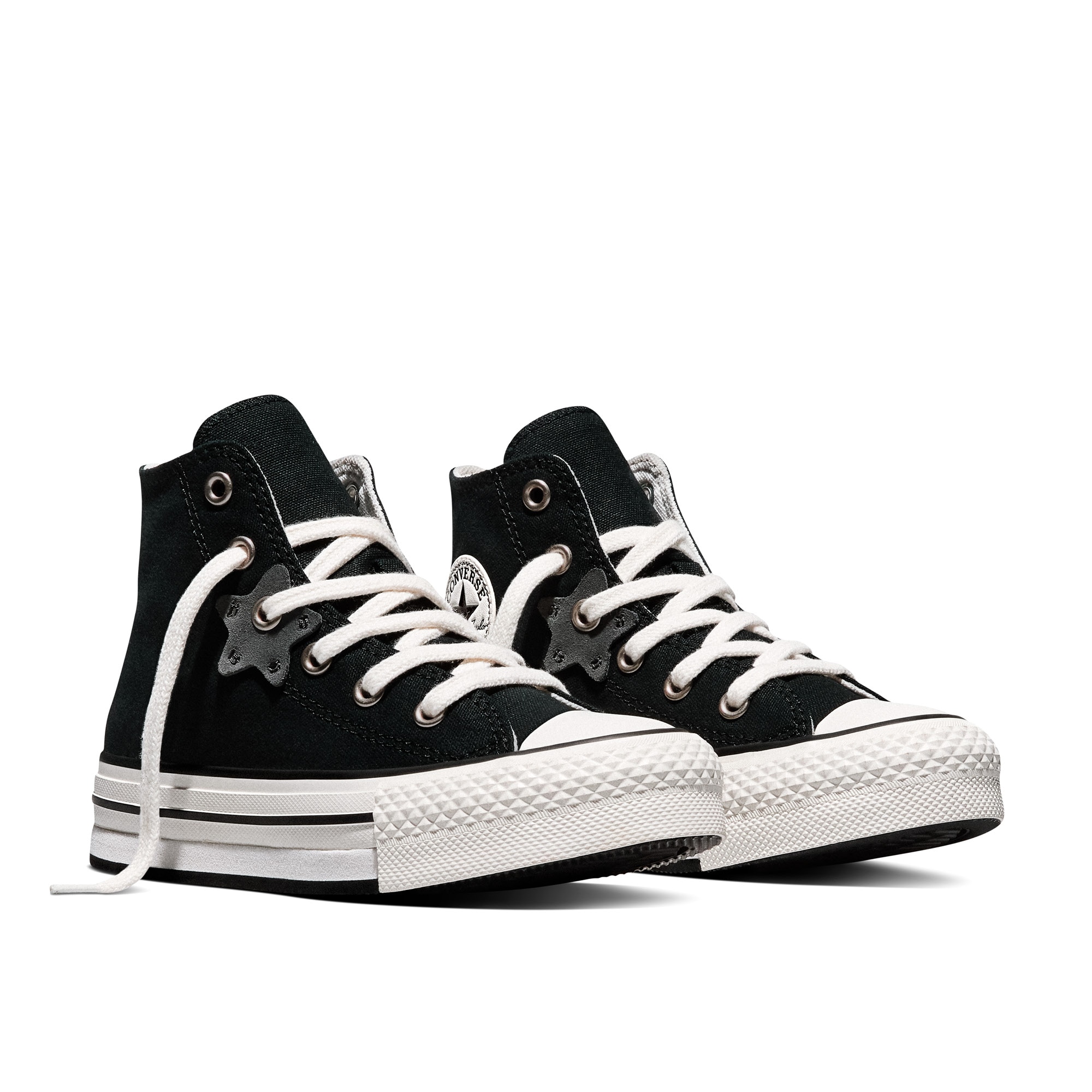 Sapatilhas Casual Infantil Ctas Eva Lift Portable Heirloom Converse Preto-4