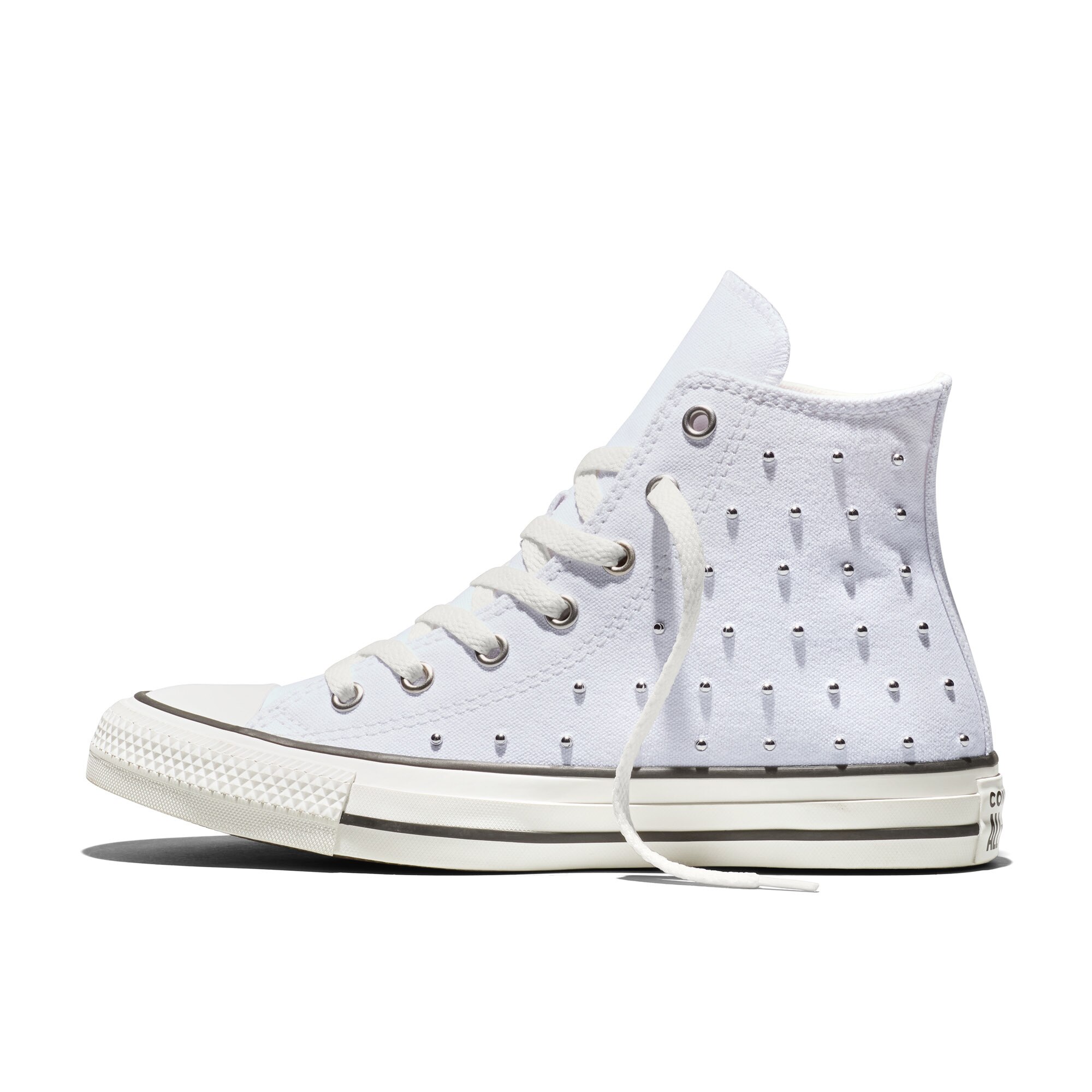 Sapatilhas Casual Infantil Chuck Taylor All Star Soft Goth Converse Branco-3