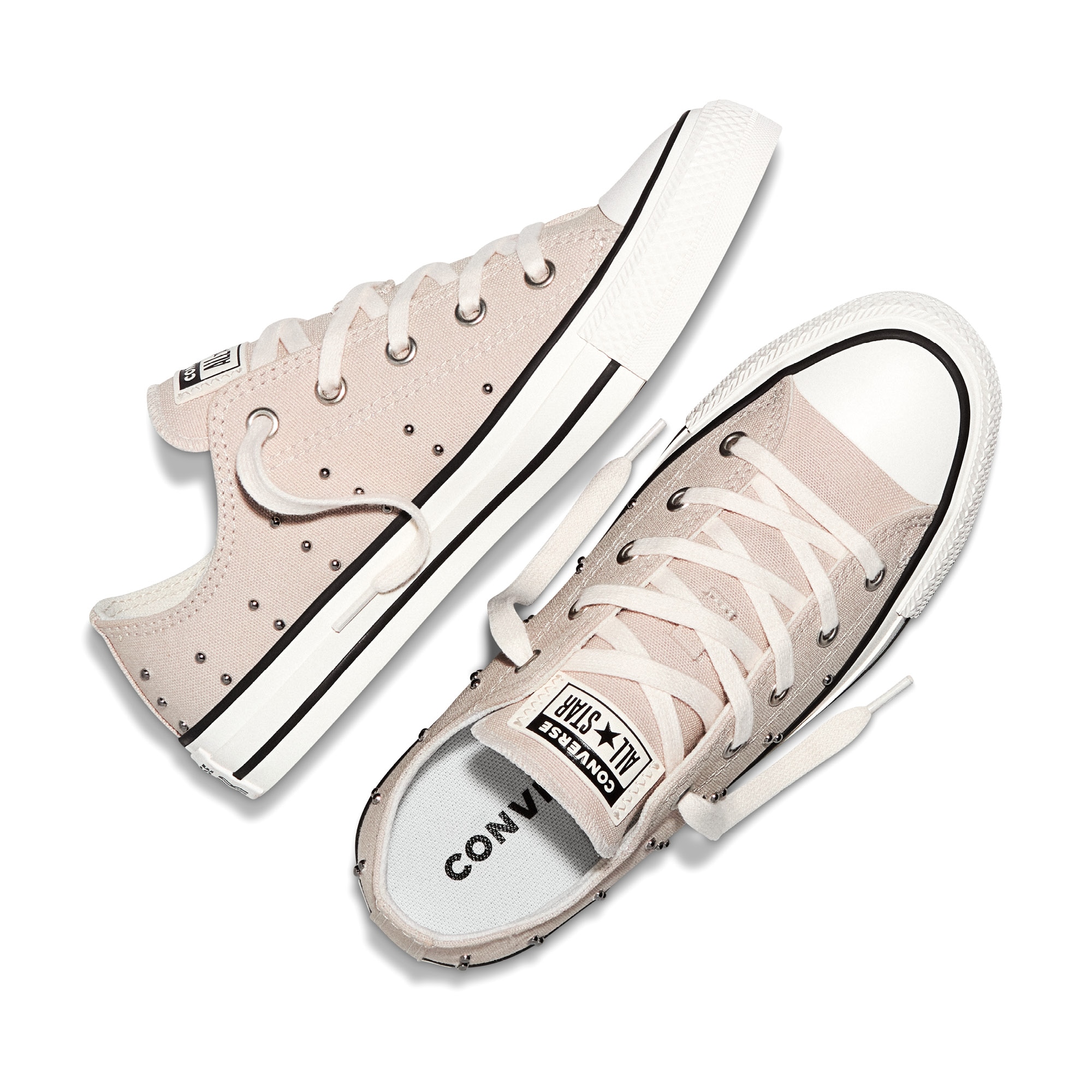 Sapatilhas Casual Infantil Chuck Taylor All Star Soft Goth Converse Natural-3