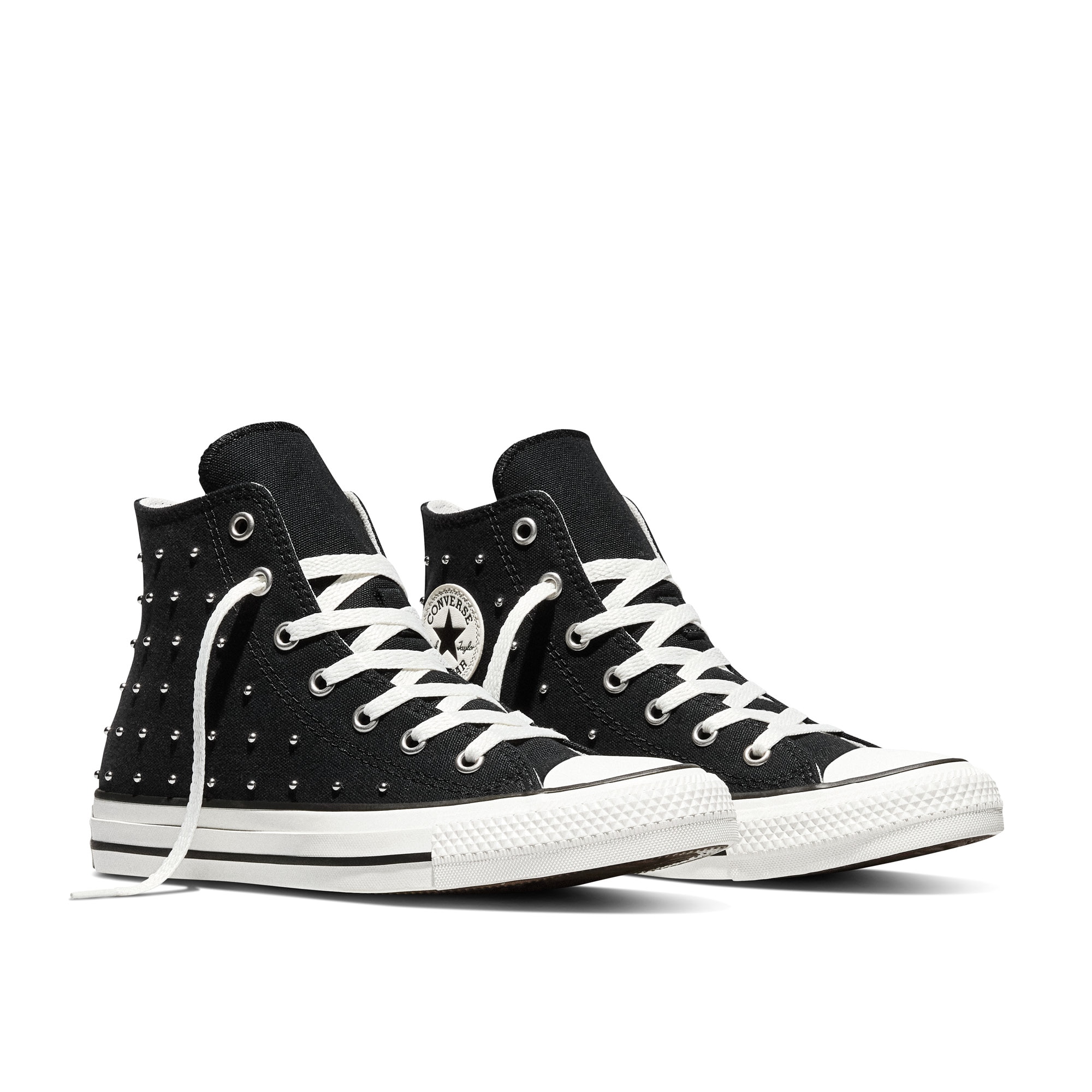 Sapatilhas Casual Infantil Chuck Taylor All Star Soft Goth Converse Preto-4