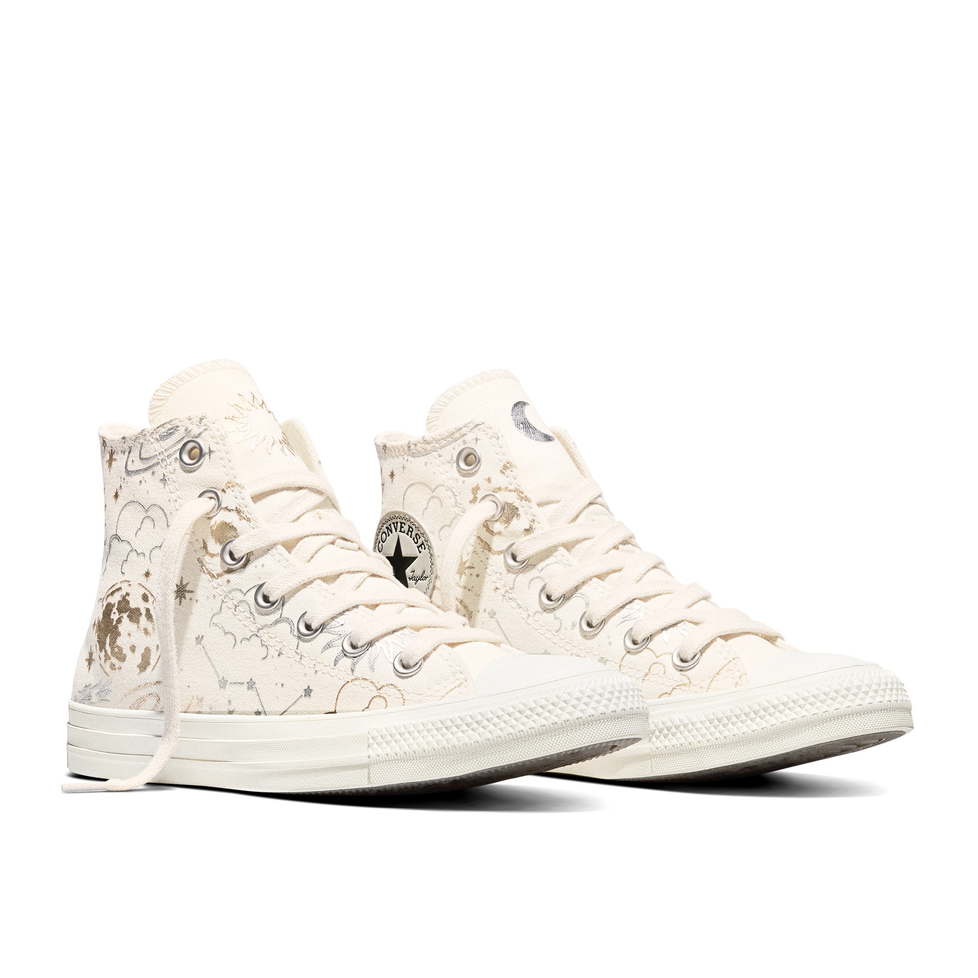 Sapatilhas Casual Chuck Taylor All Star Cosmic Converse Branco-marfim-4