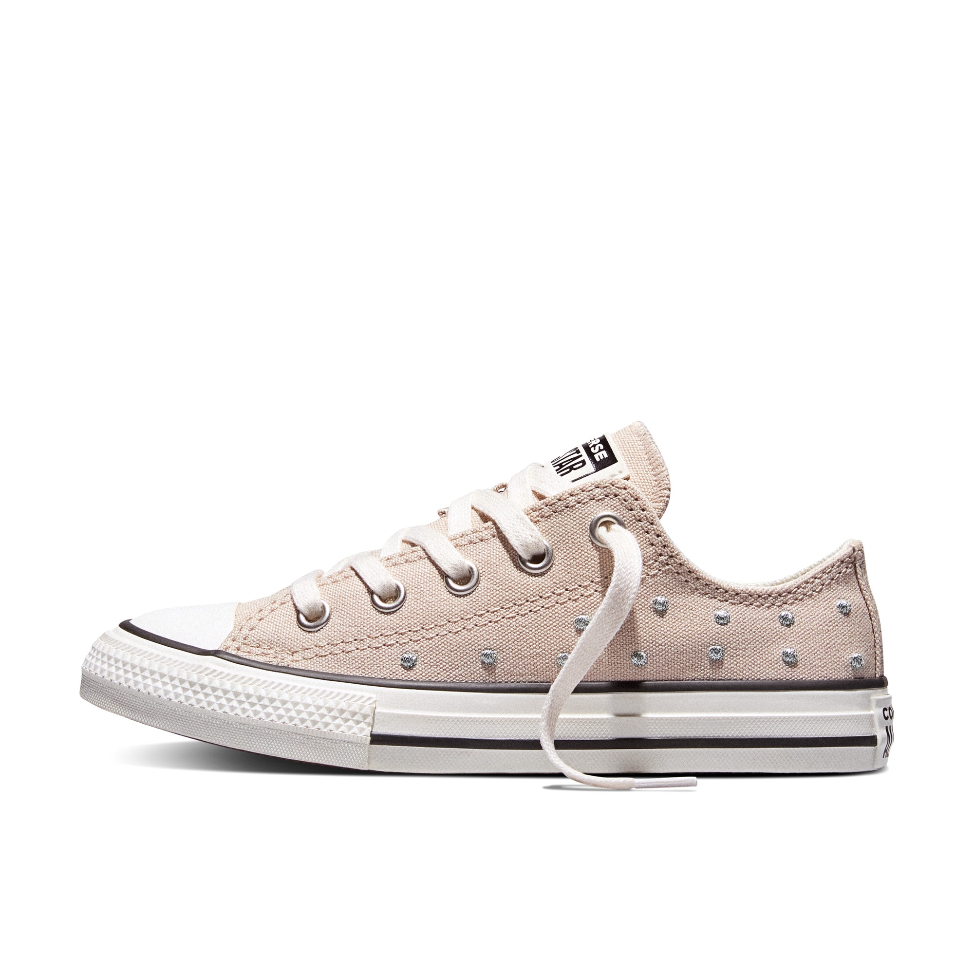 Sapatilhas Casual Infantil Chuck Taylor All Star Soft Goth Converse Natural-2