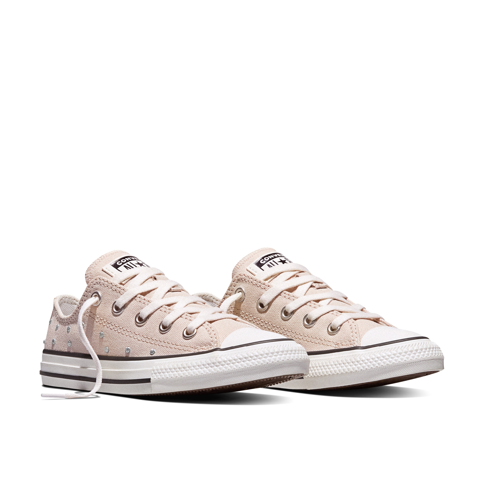 Sapatilhas Casual Infantil Chuck Taylor All Star Soft Goth Converse Natural-4