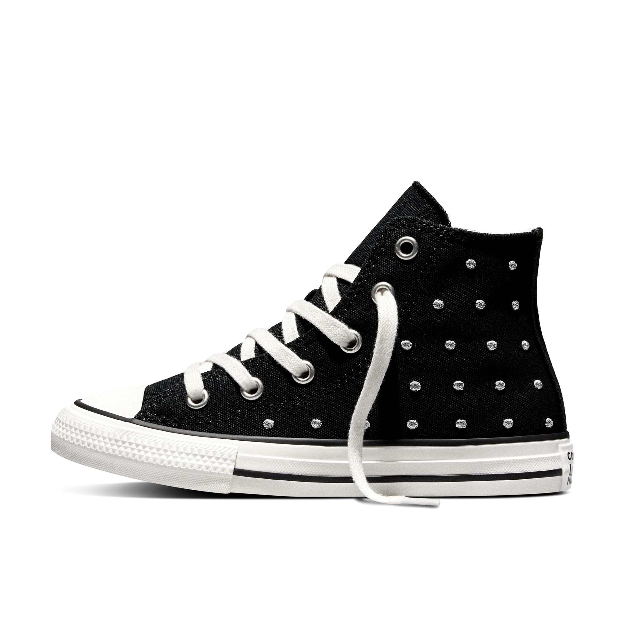 Sapatilhas Casual Infantil Chuck Taylor All Star Soft Goth Converse Preto-2