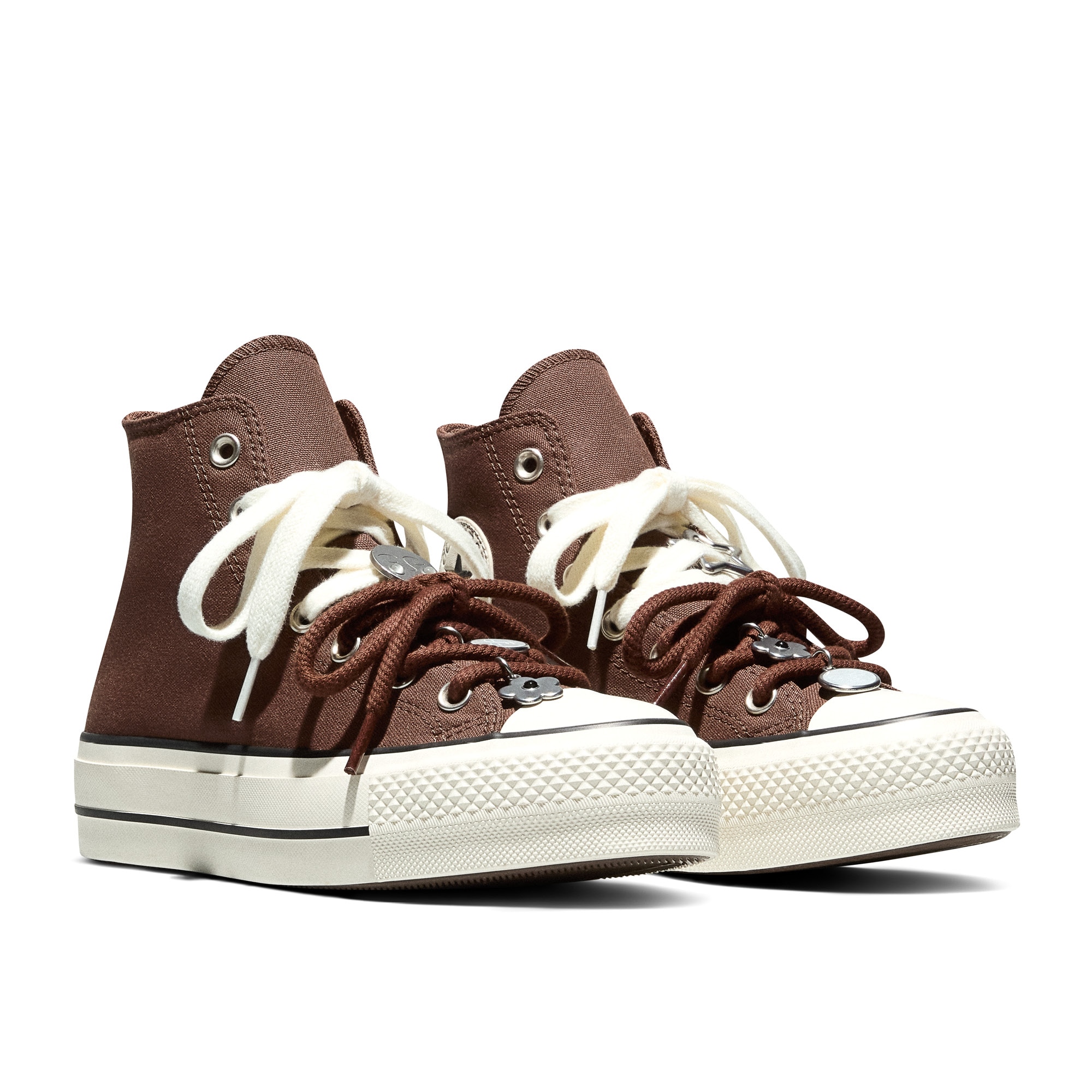 Sapatilhas Casual Chuck Taylor All Star Lift Portable Heirloom Converse Castanho-escuro-4