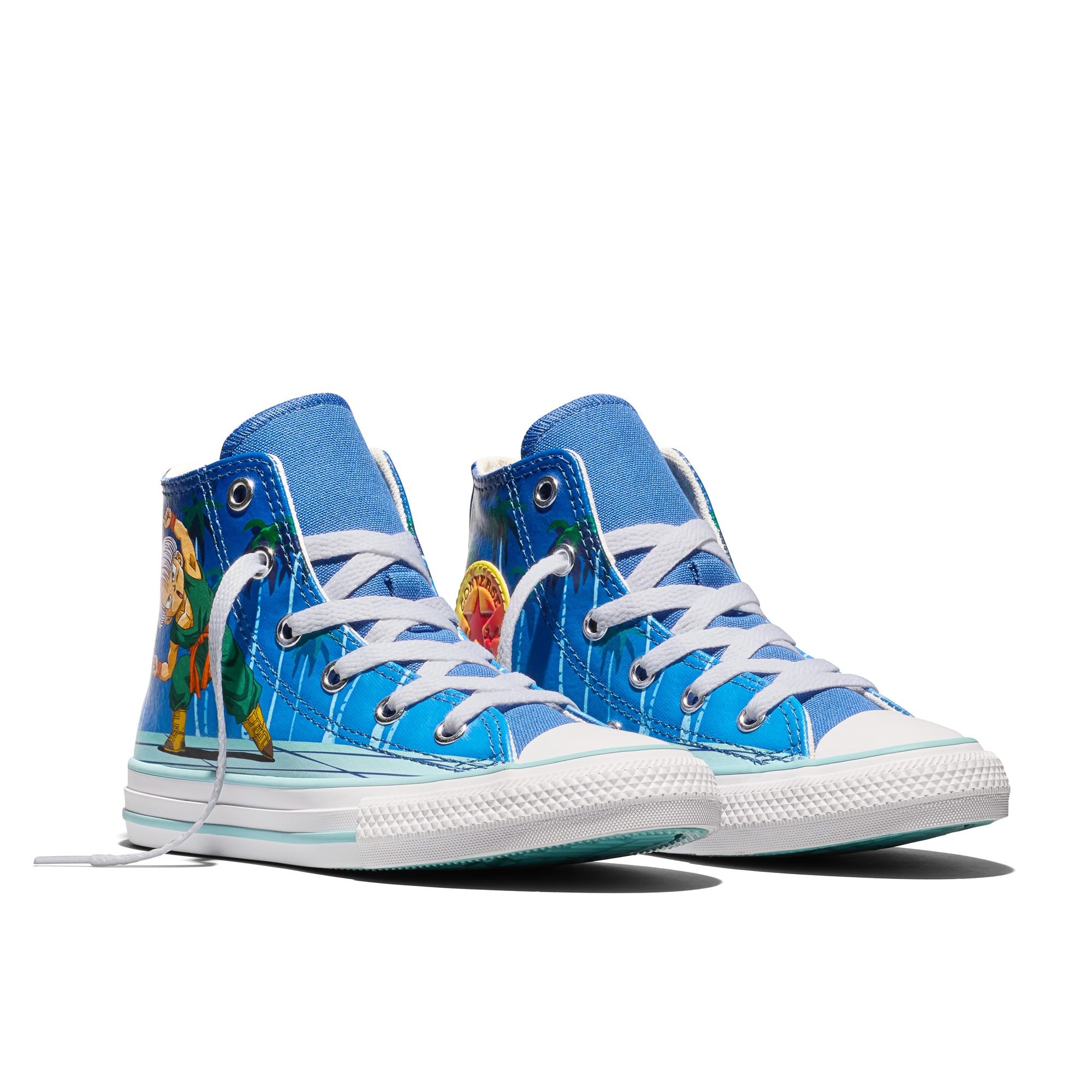 Sapatilhas Casual Infantil Chuck Taylor All Star X Dragon Ball Z Fusion Converse Azul-3