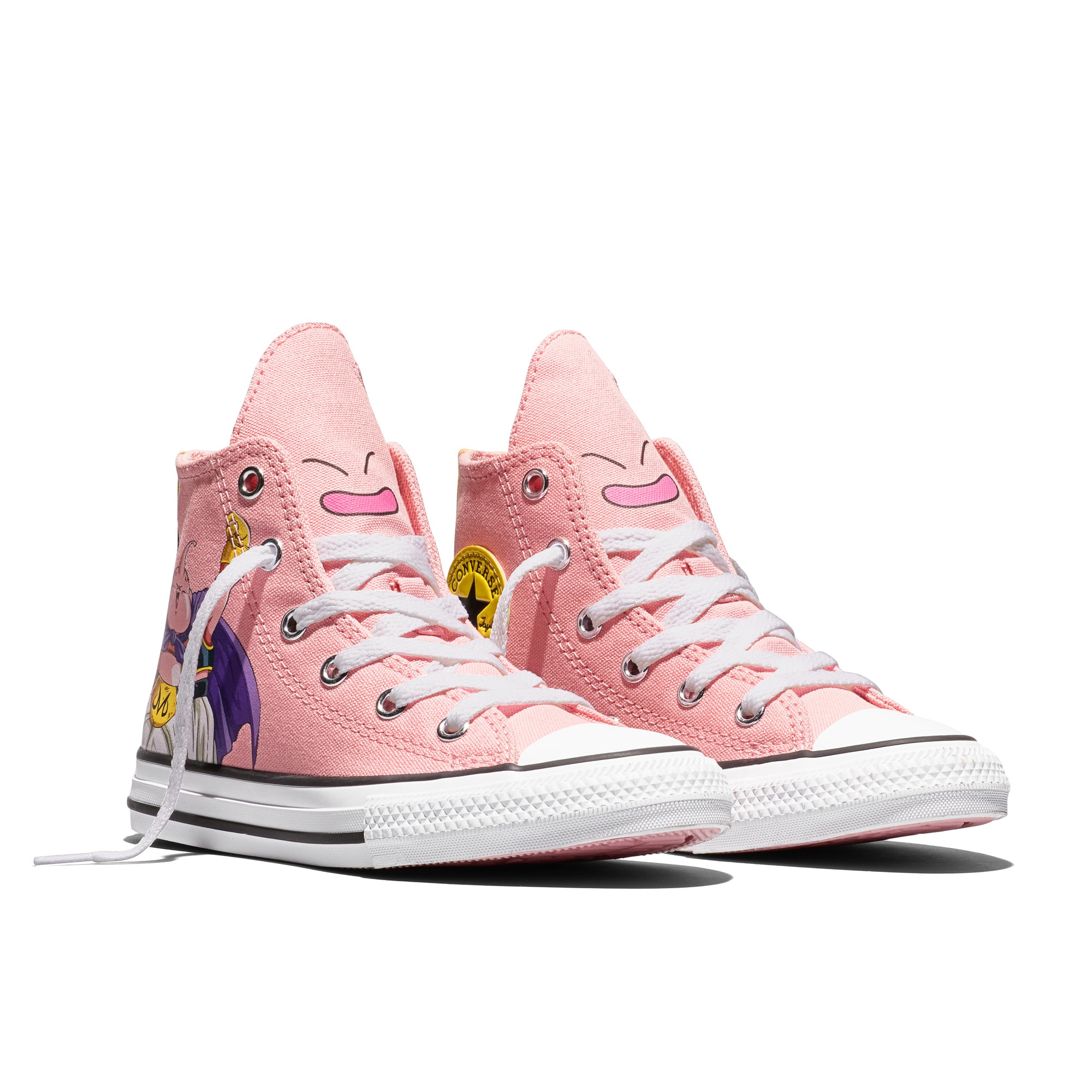 Sapatilhas Casual Infantil Chuck Taylor All Star X Dragon Ball Z Majin Buu Converse Rosa-claro-3