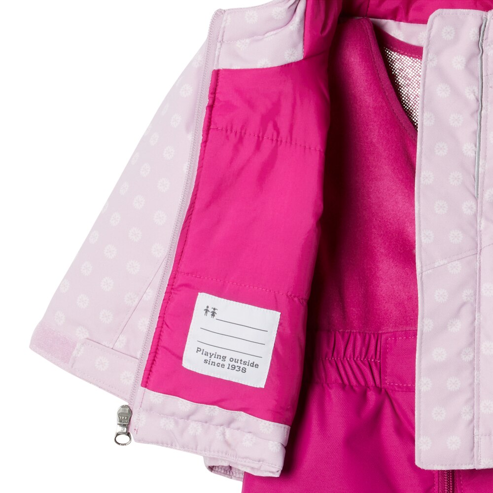 Conjunto de esqui para bebés Buga Rosa-6