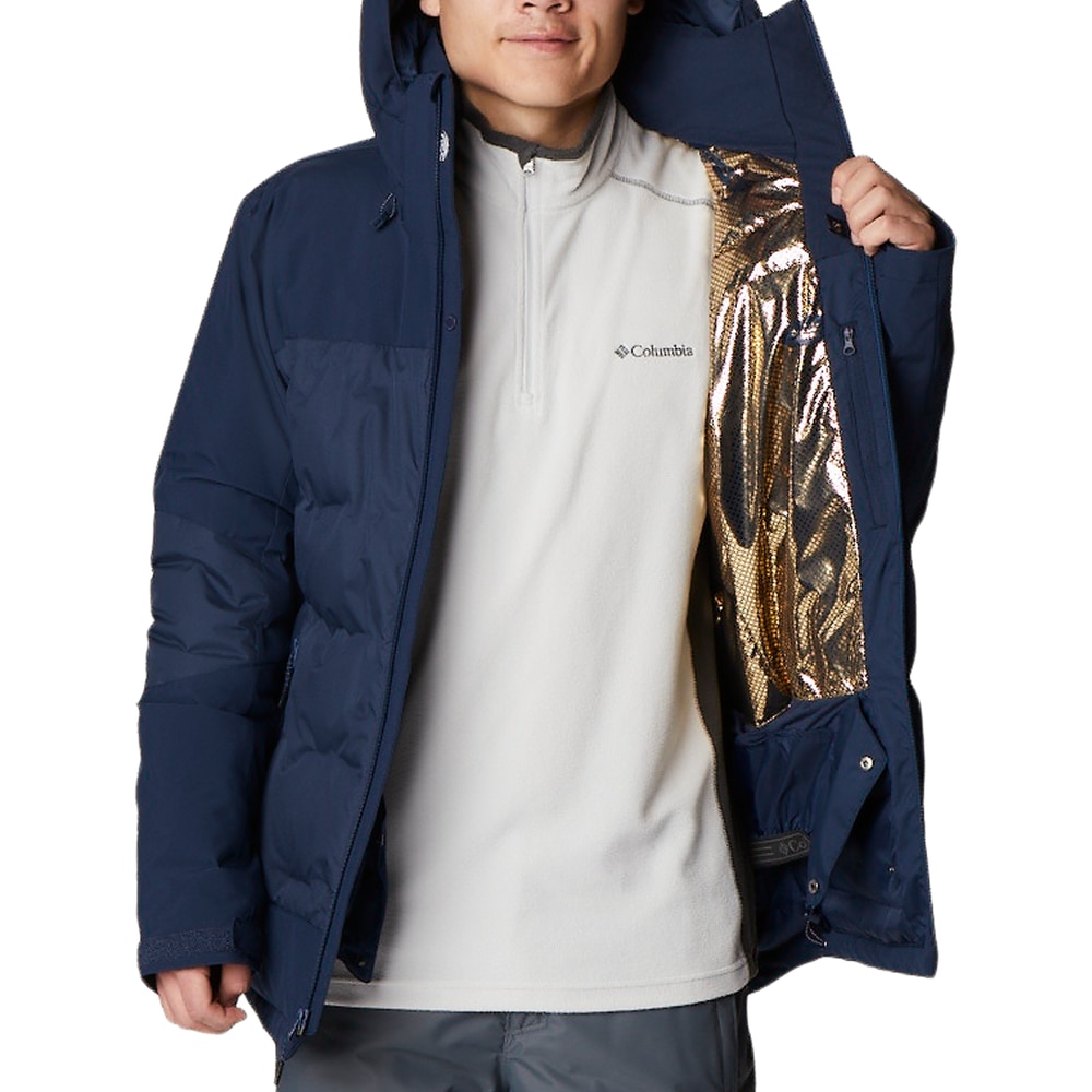Casaco de esqui para homem Wild Card II Azul-marinho-6