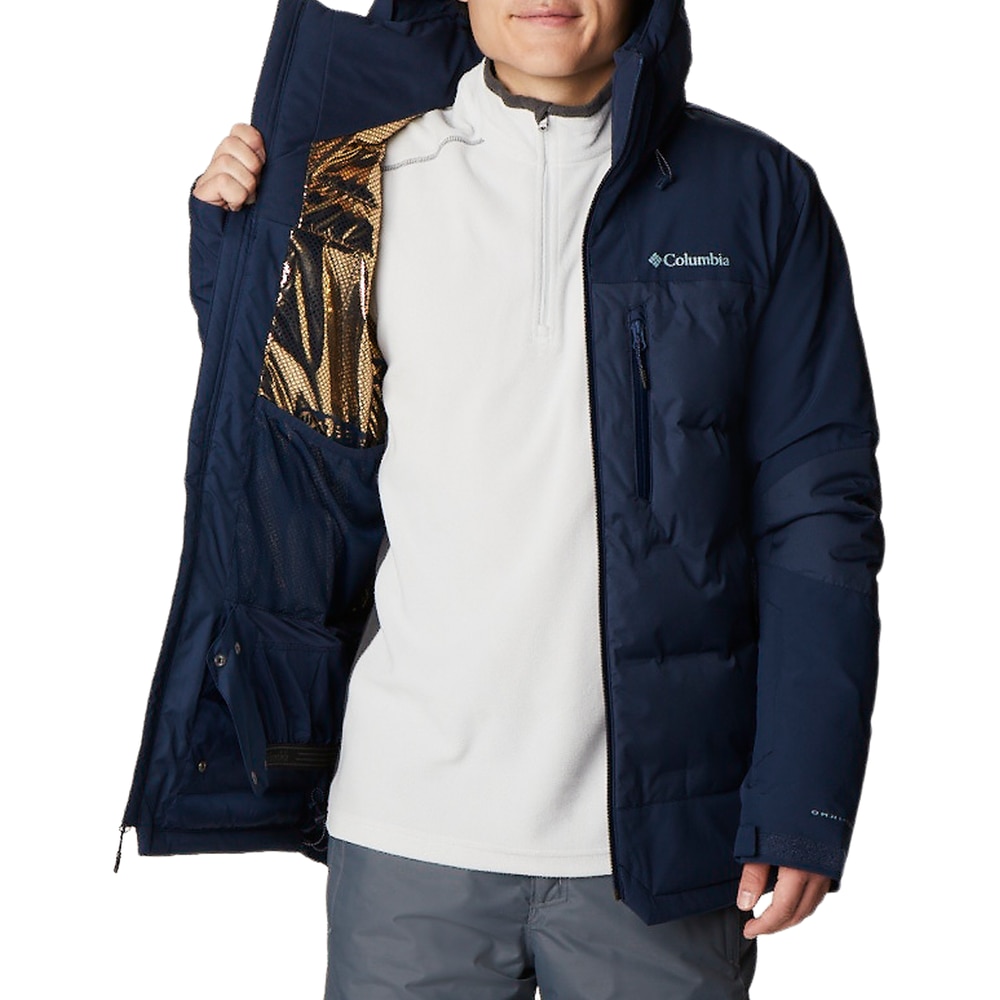 Casaco de esqui para homem Wild Card II Azul-marinho-5