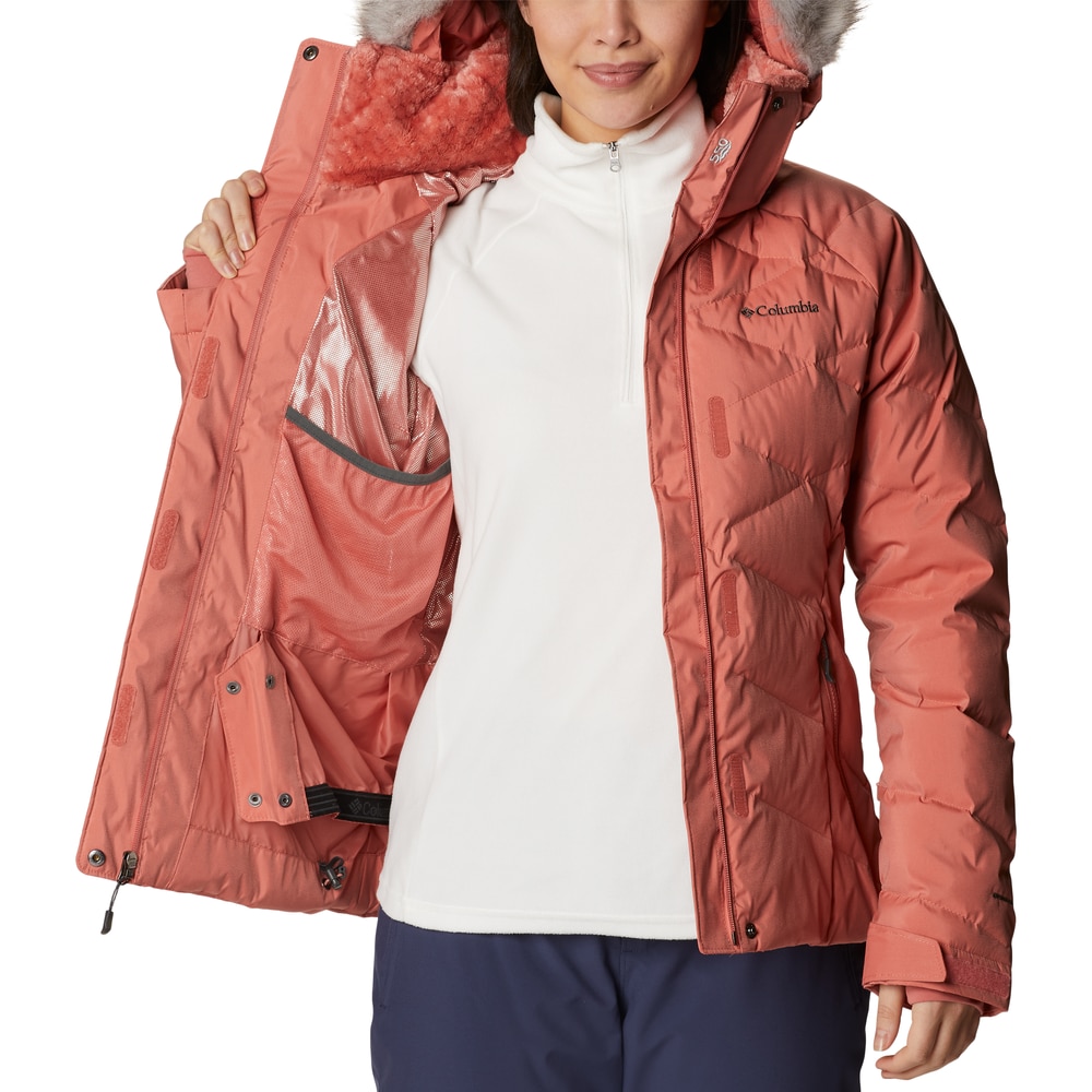 Casaco de esqui para mulher Lay D Down II Coral-5