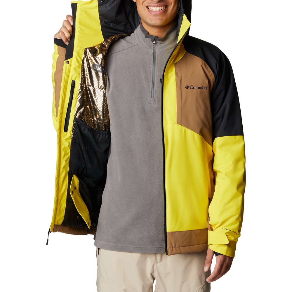Casaco de esqui para homem Centerport II Amarelo-5