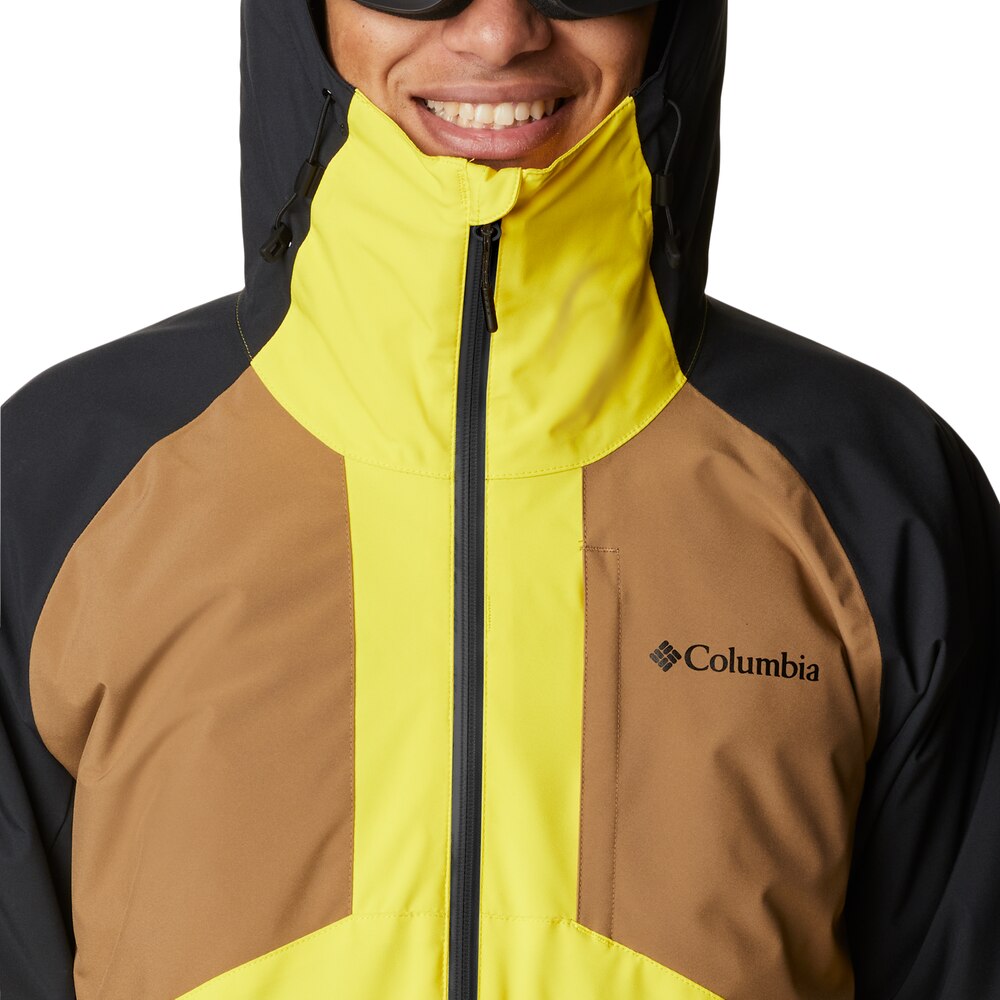 Casaco de esqui para homem Centerport II Amarelo-4