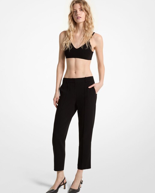 Imagem 0 de Calças Formais Slim Fit com Bainha Recortada