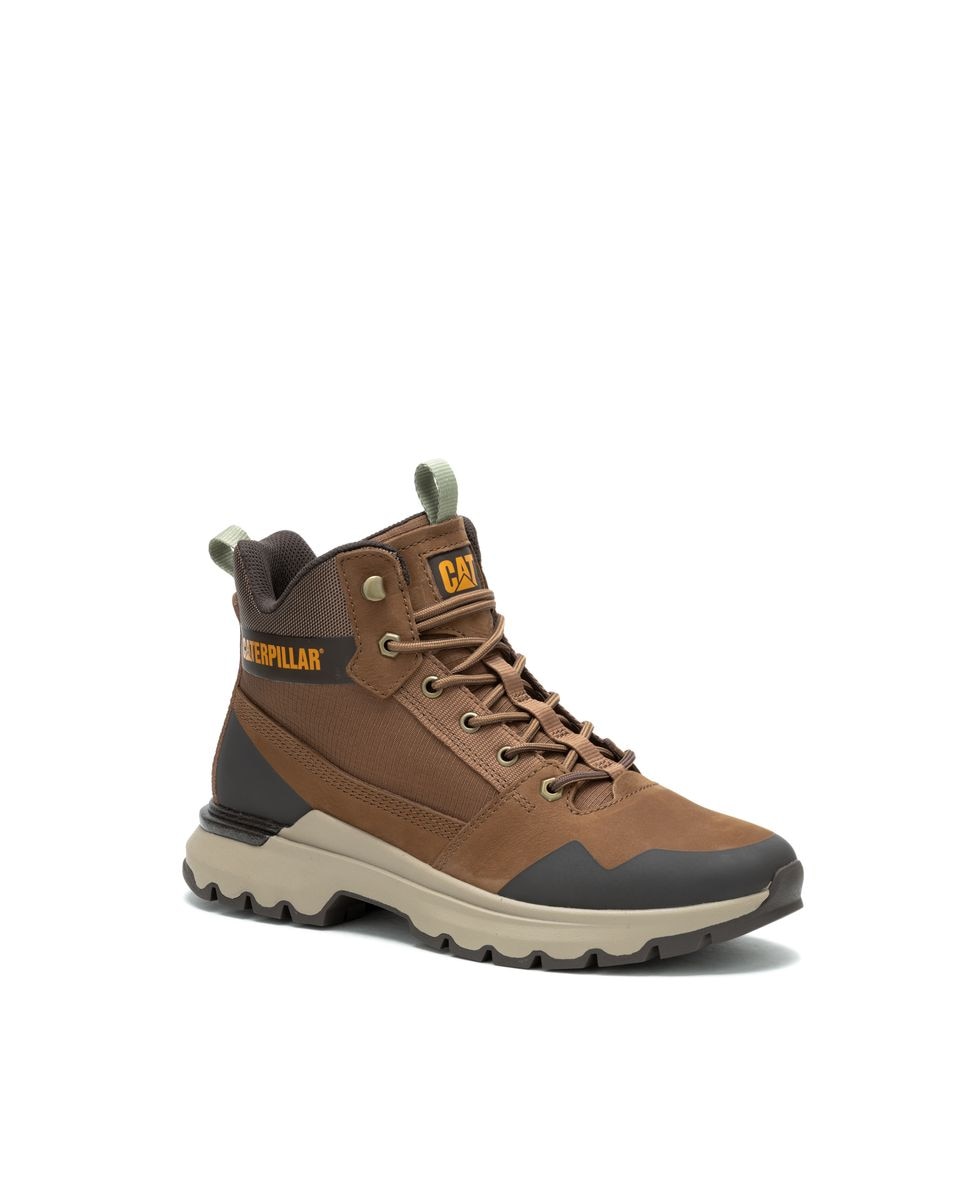 Botas Unissexo de Pele Colorado Sneaker Castanho-2