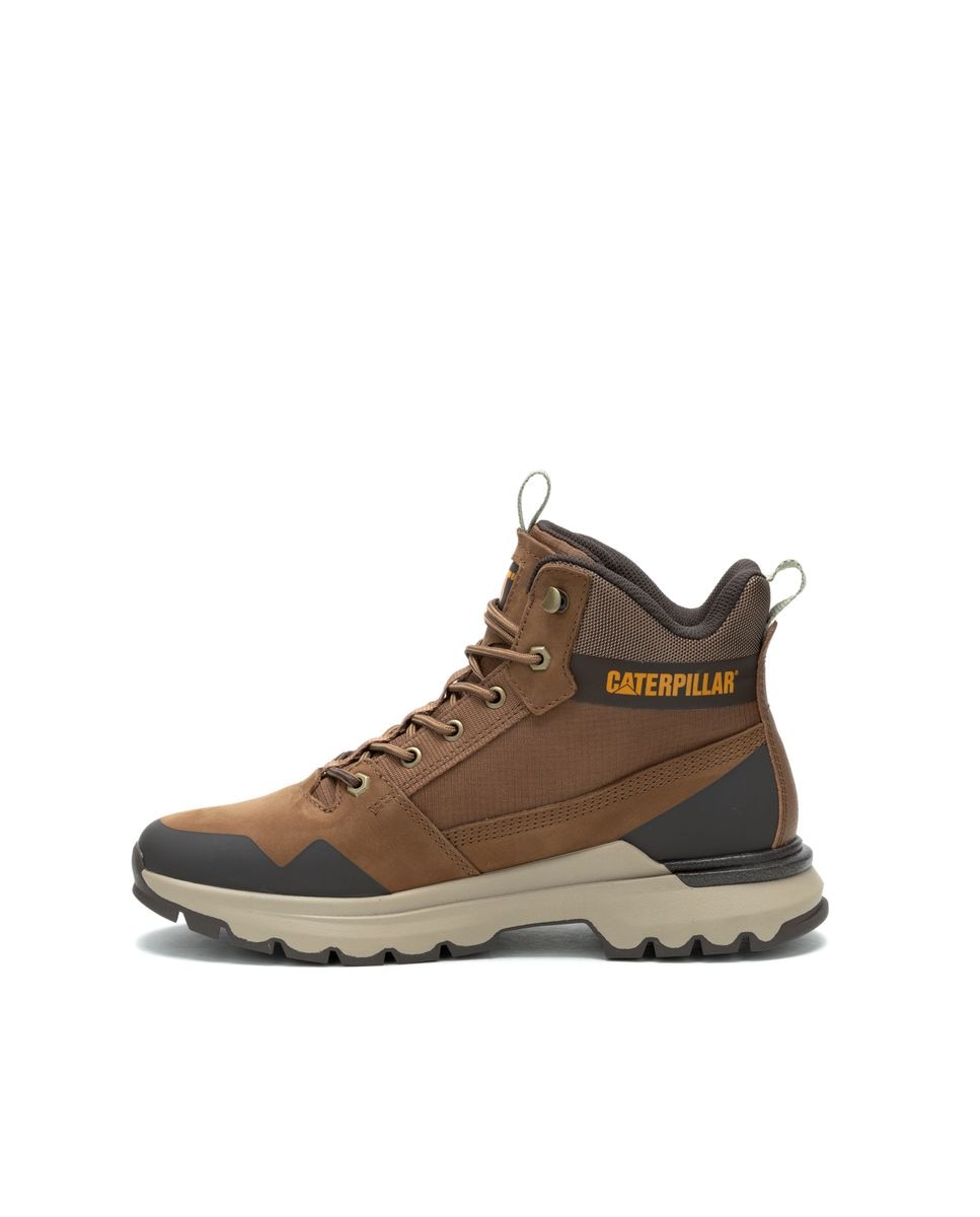 Botas Unissexo de Pele Colorado Sneaker Castanho-3