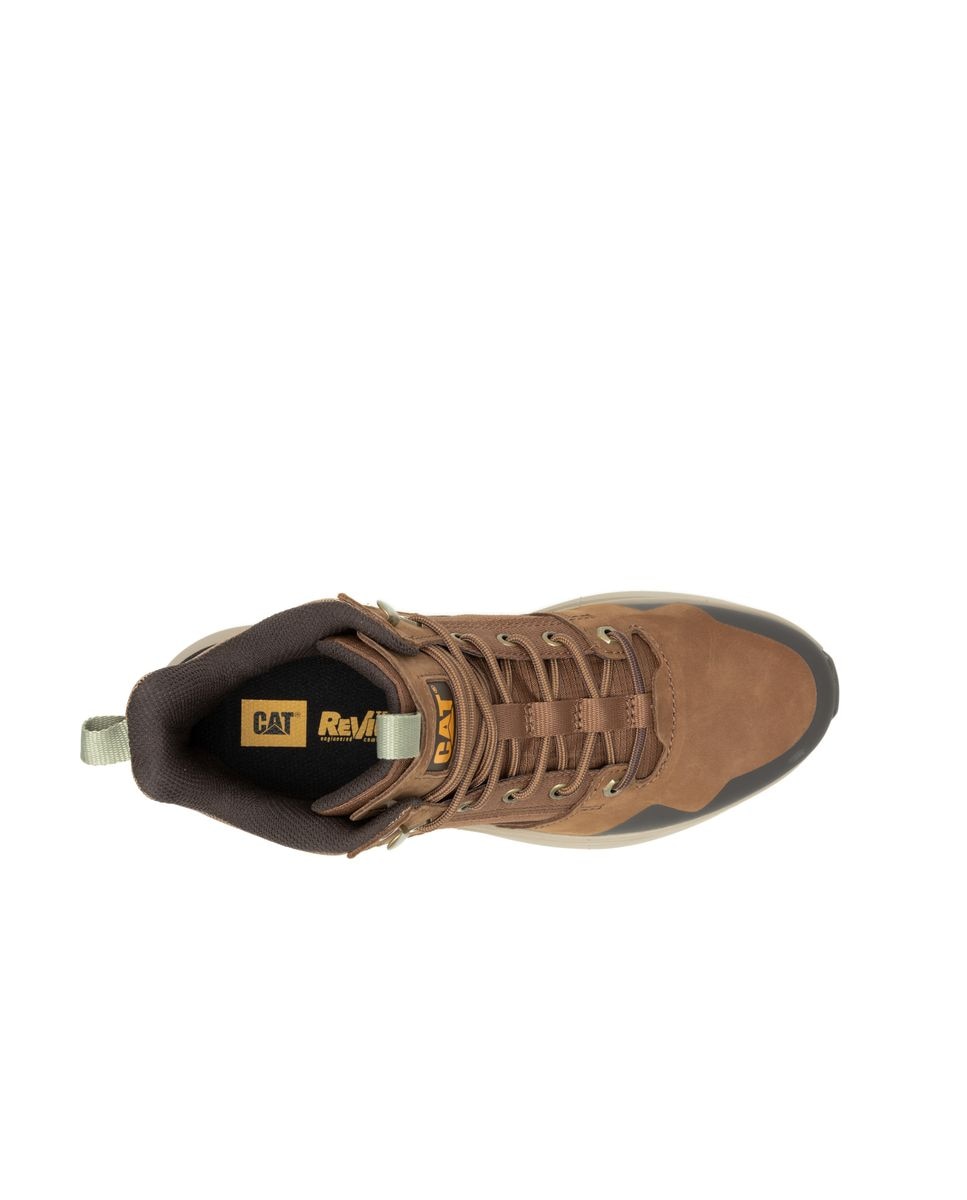 Botas Unissexo de Pele Colorado Sneaker Castanho-4