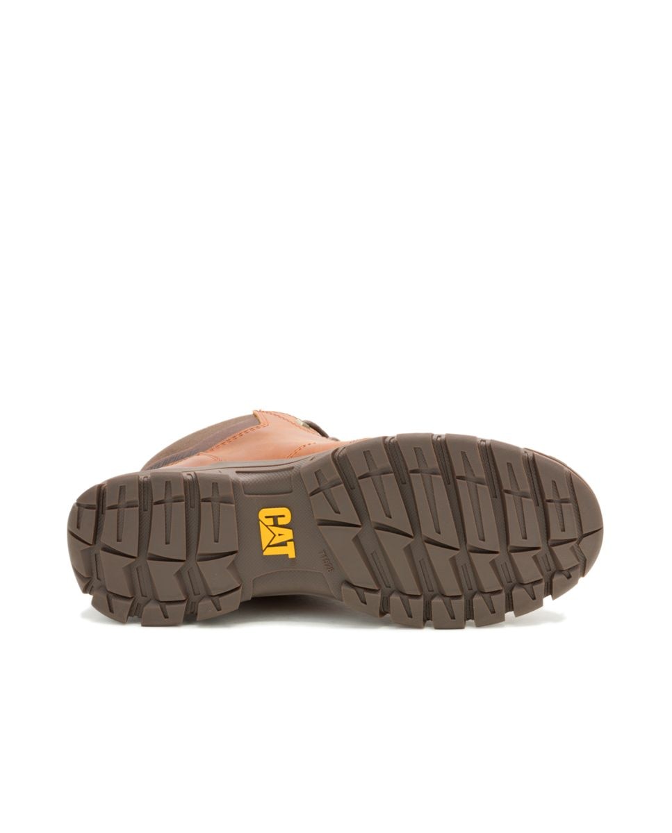 Botas de Pele Threshold Chukka Burnish Castanho-5