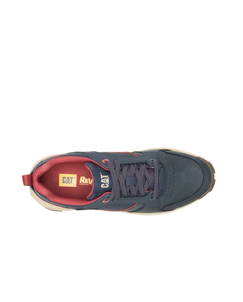 Sapatilhas de Pele Grapple Leather Azul-marinho-4
