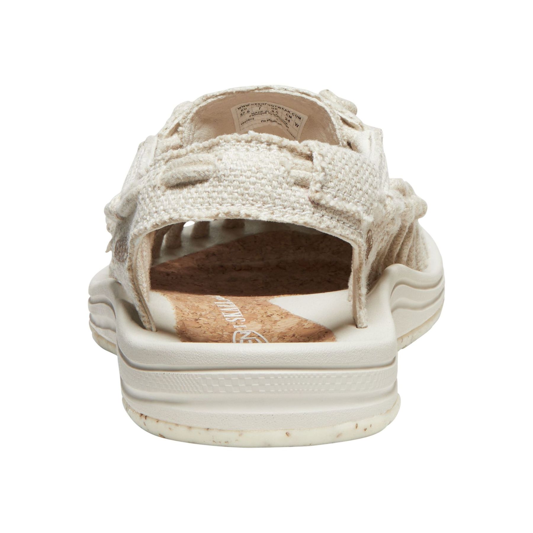 Sandálias Uneek Canvas X Skall Keen Bege-3