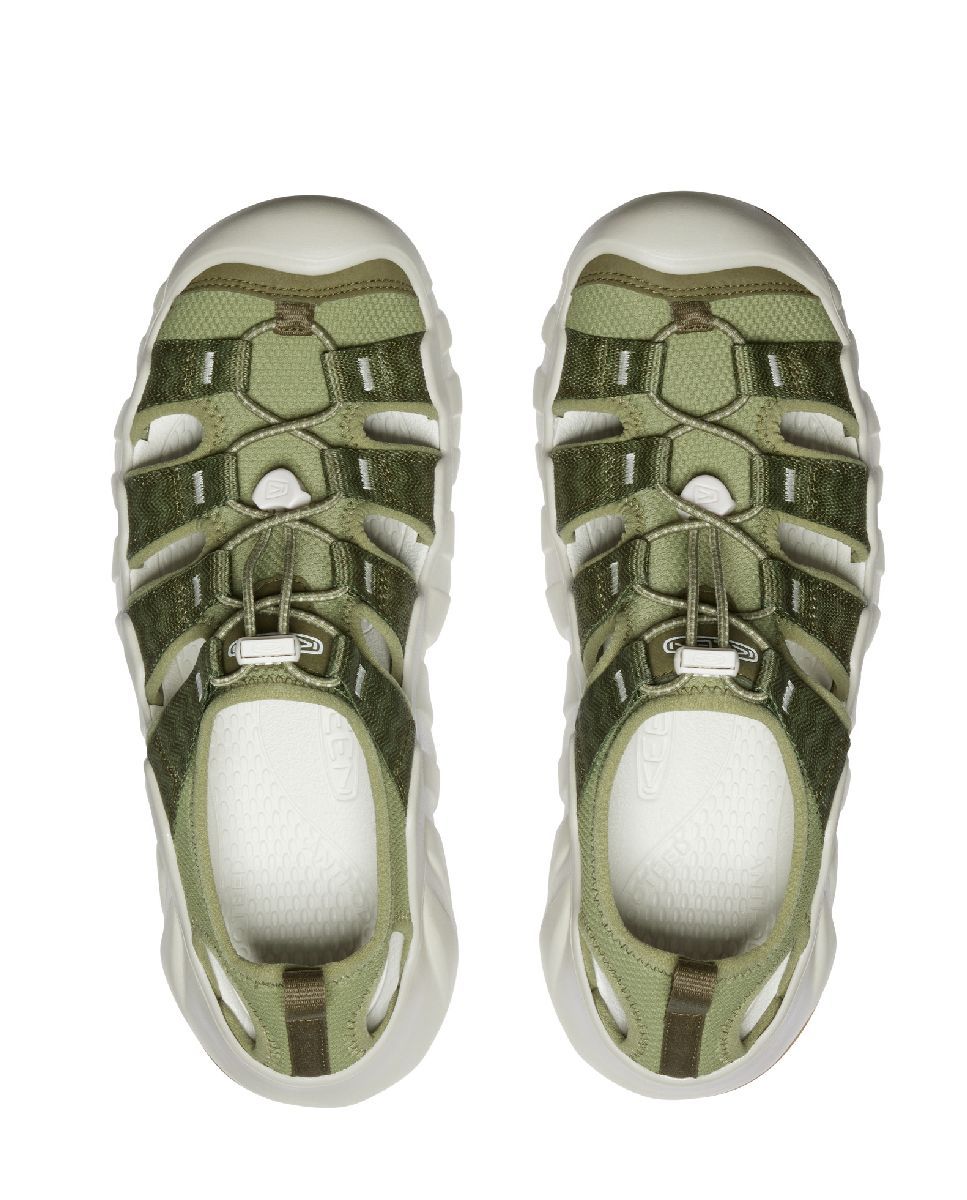 Sandálias de Montanha Hyperport H2 Keen Verde Azeitona-3