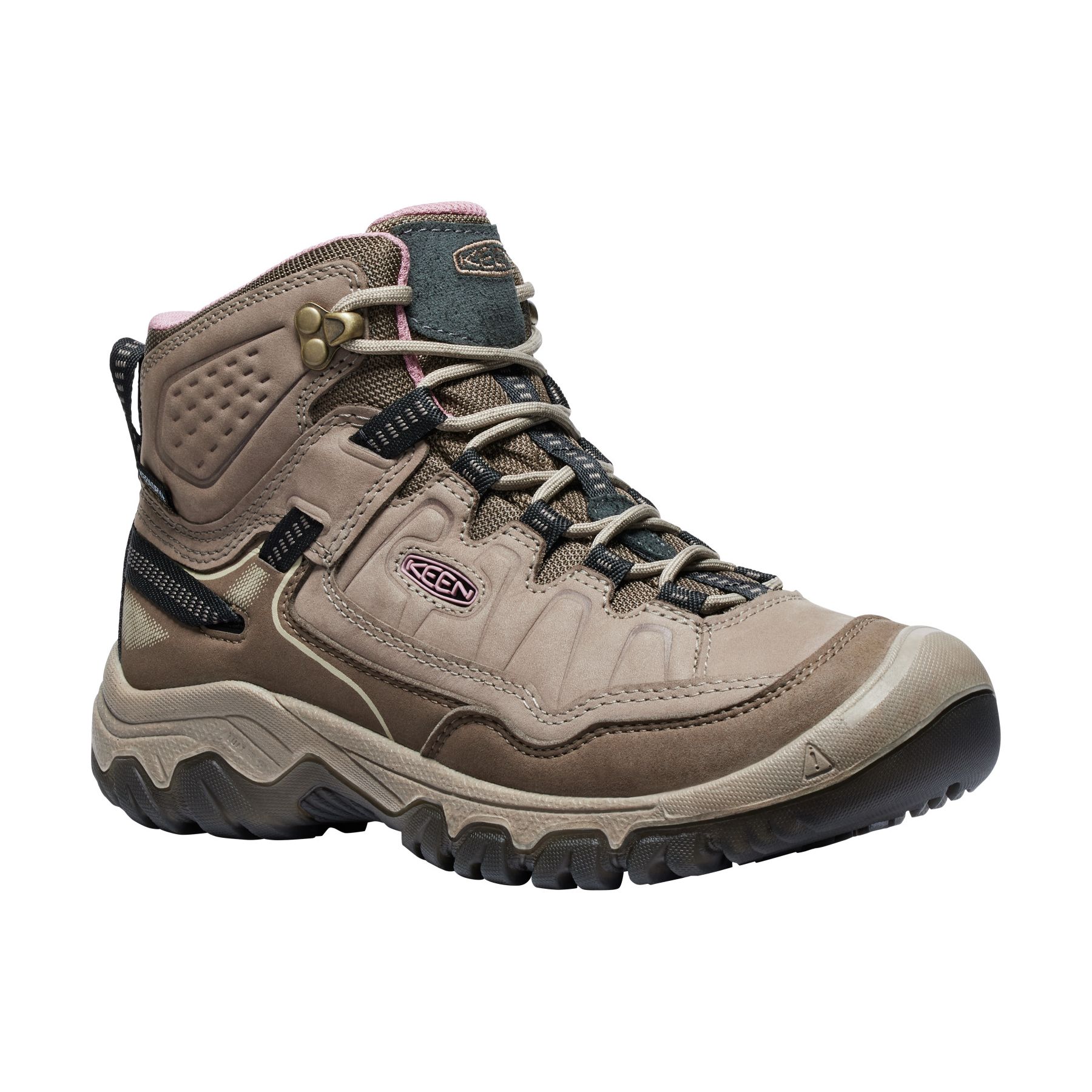 Botas de Montanha Targhee Iv Mid Keen Castanho-claro-2