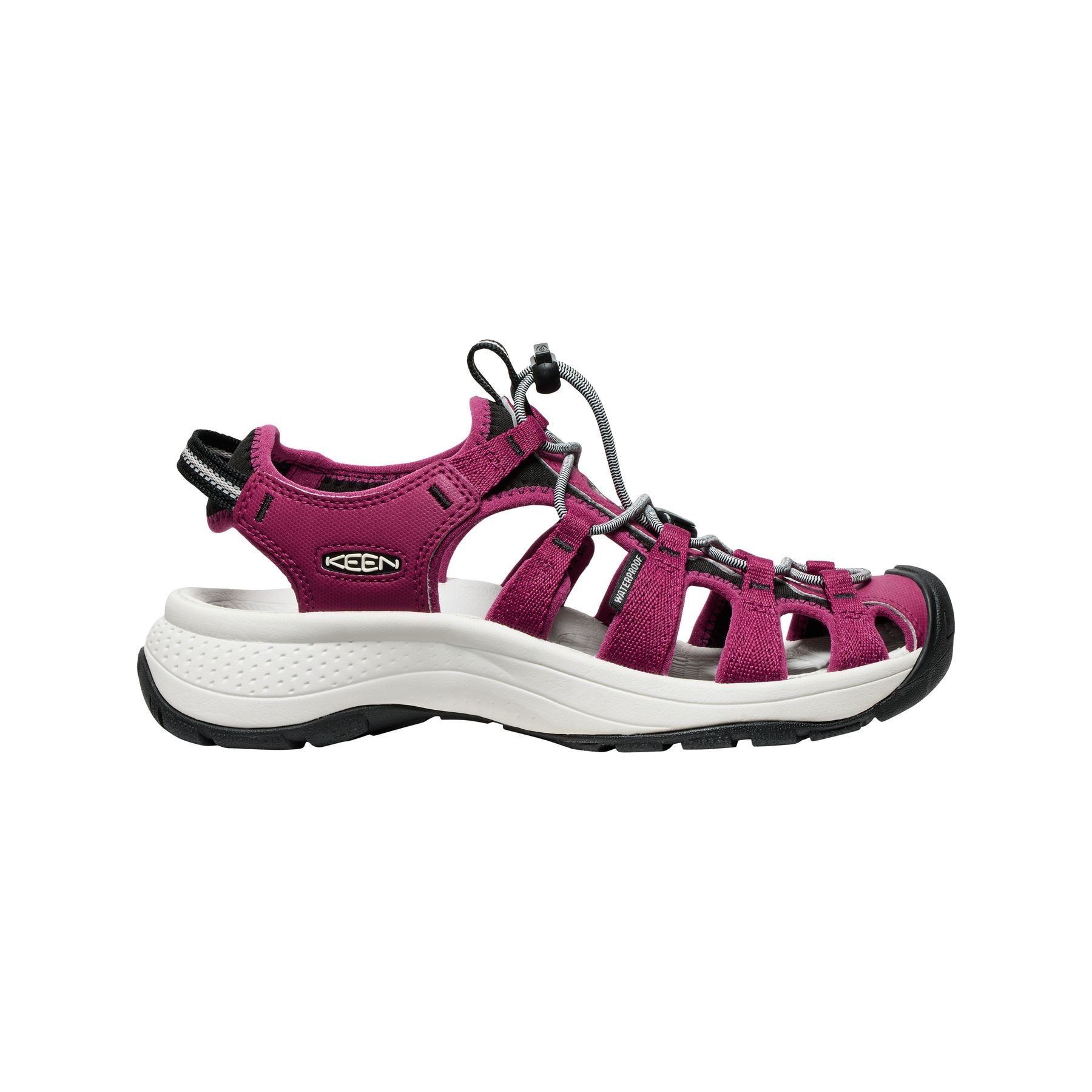Sandálias de Montanha Astoria West Sandal Keen Branco / Prata / Rosa-1