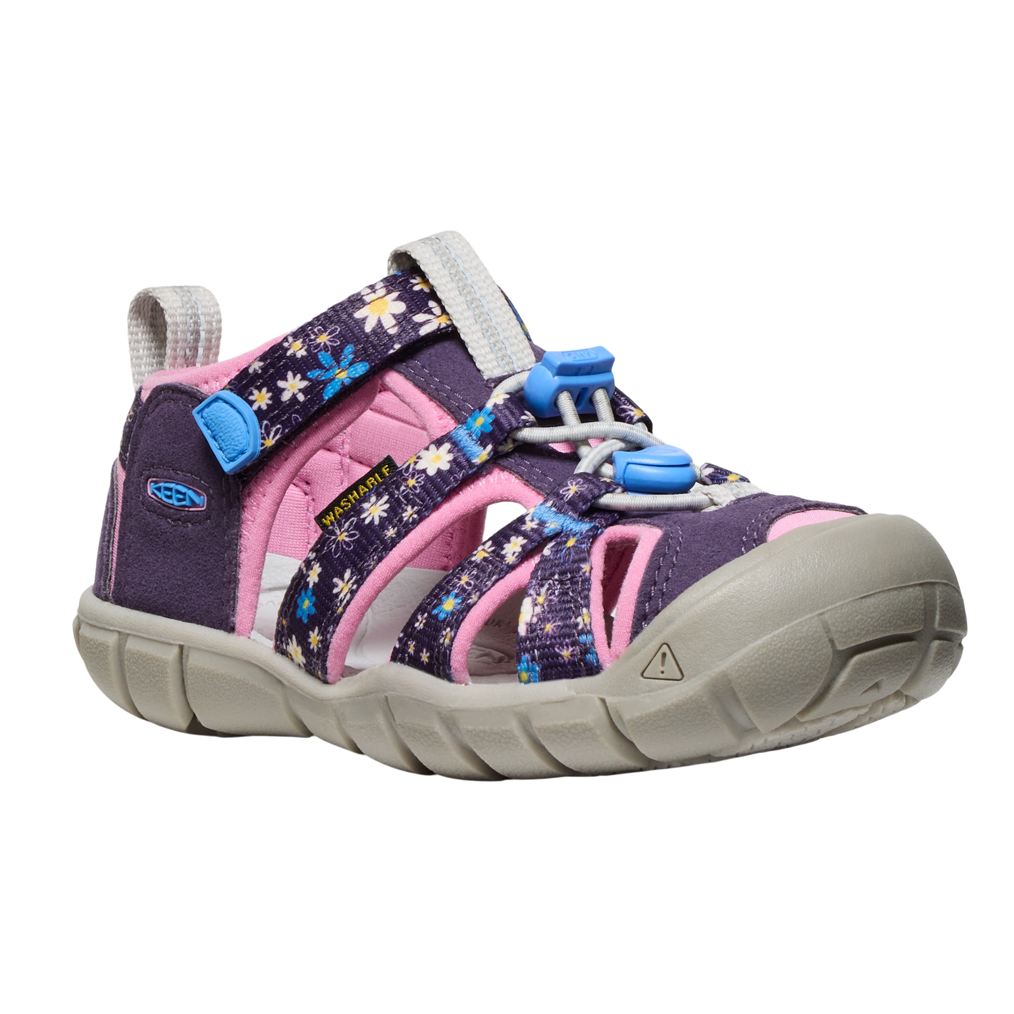 Sandálias de Montanha Infantil Seacamp Ii Cnx Keen Roxo-2