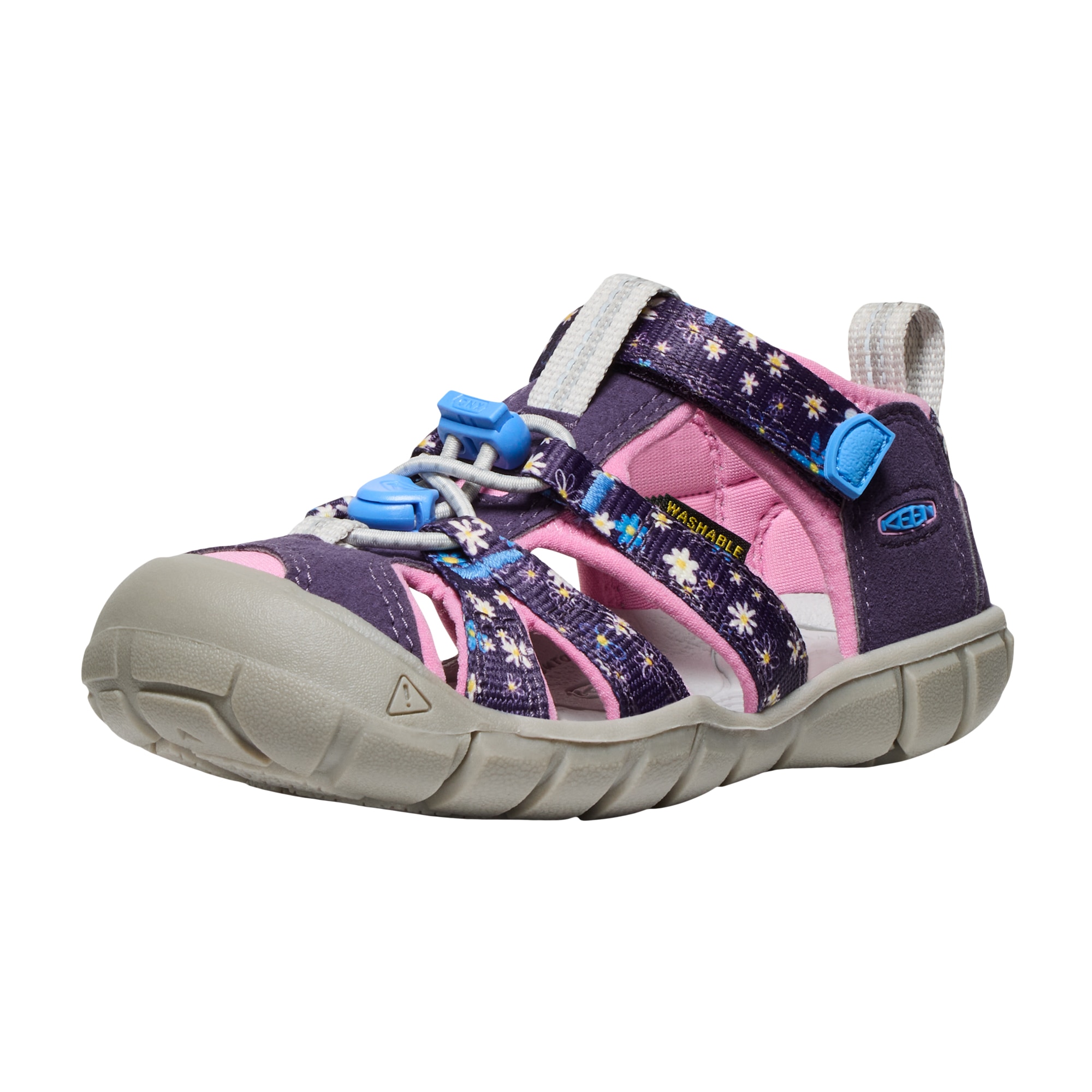Sandálias de Montanha Infantil Seacamp Ii Cnx Keen Roxo-3