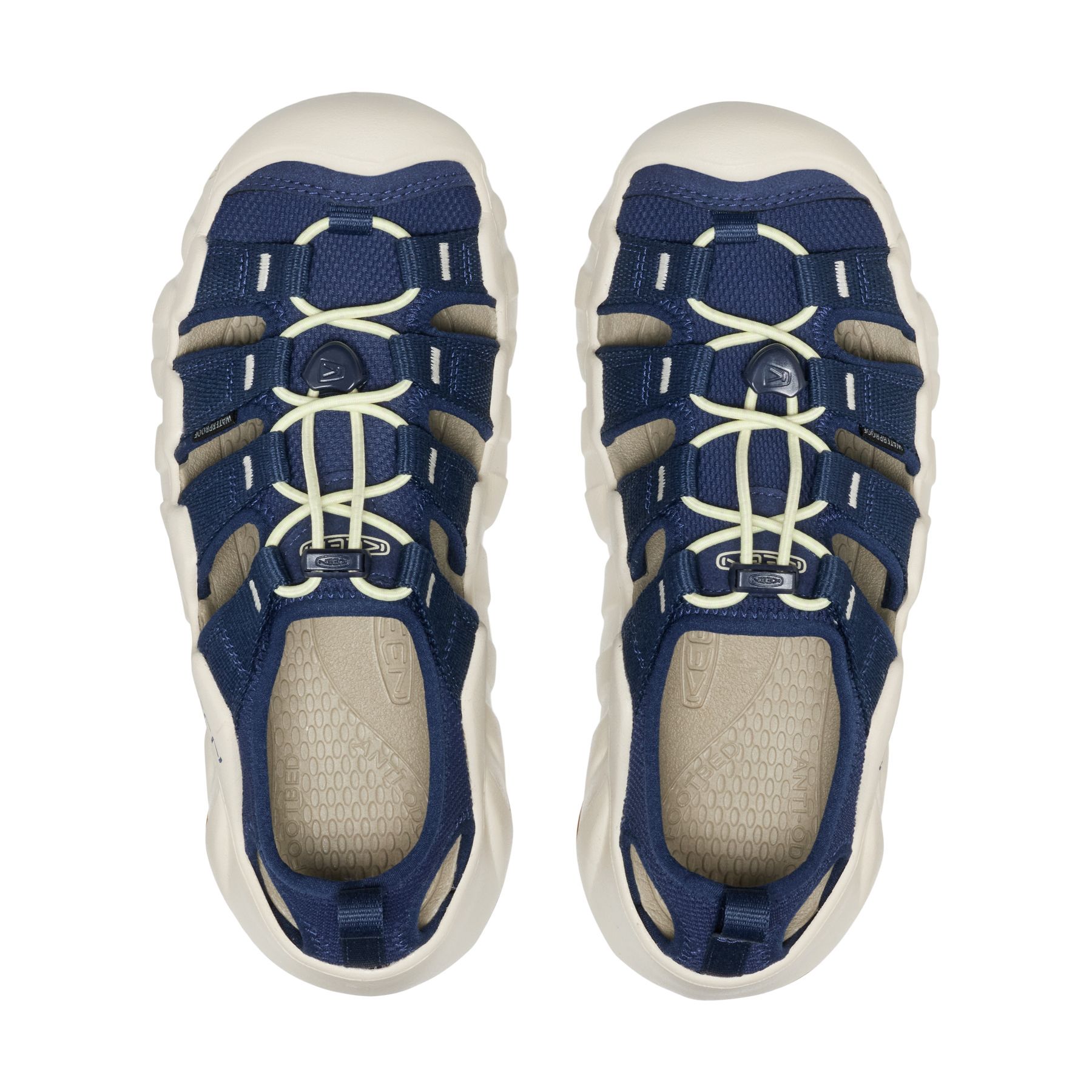 Sandálias de Montanha Hyperport H2 Keen Azul / Branco-2