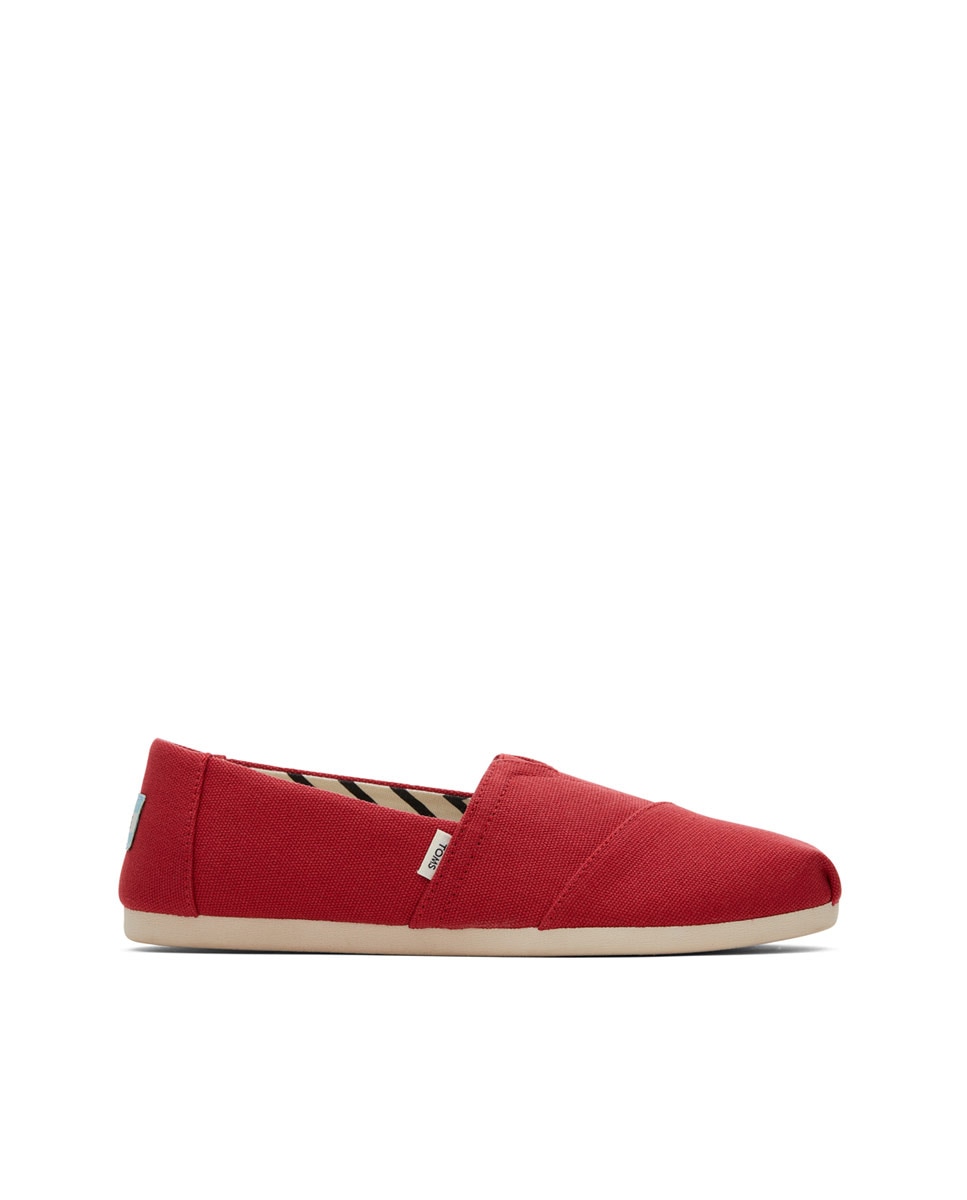 Alpercatas Clássicas em Lona Vermelho-1