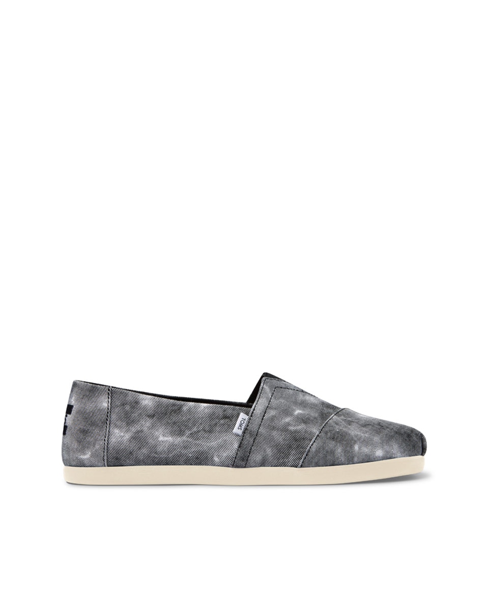 Alpercatas Rasas de Lona em Tie-dye Azul-claro-1