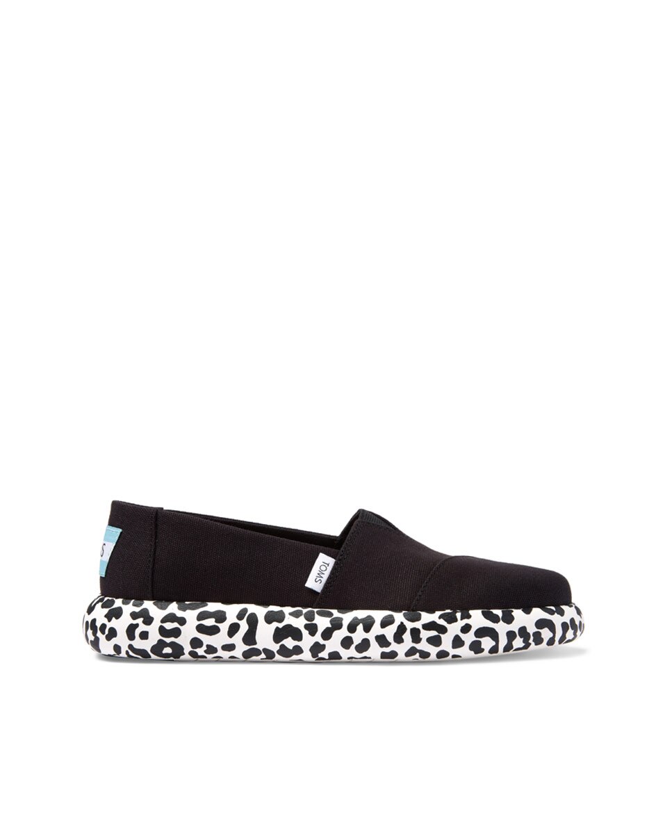 Imagem 0 de Alpercatas com Plataforma Mallow de Lona com Estampado Animal