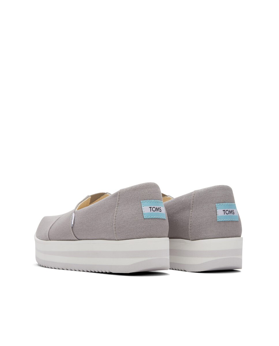 Alpercatas Alp Midform de Lona Cinzento-3